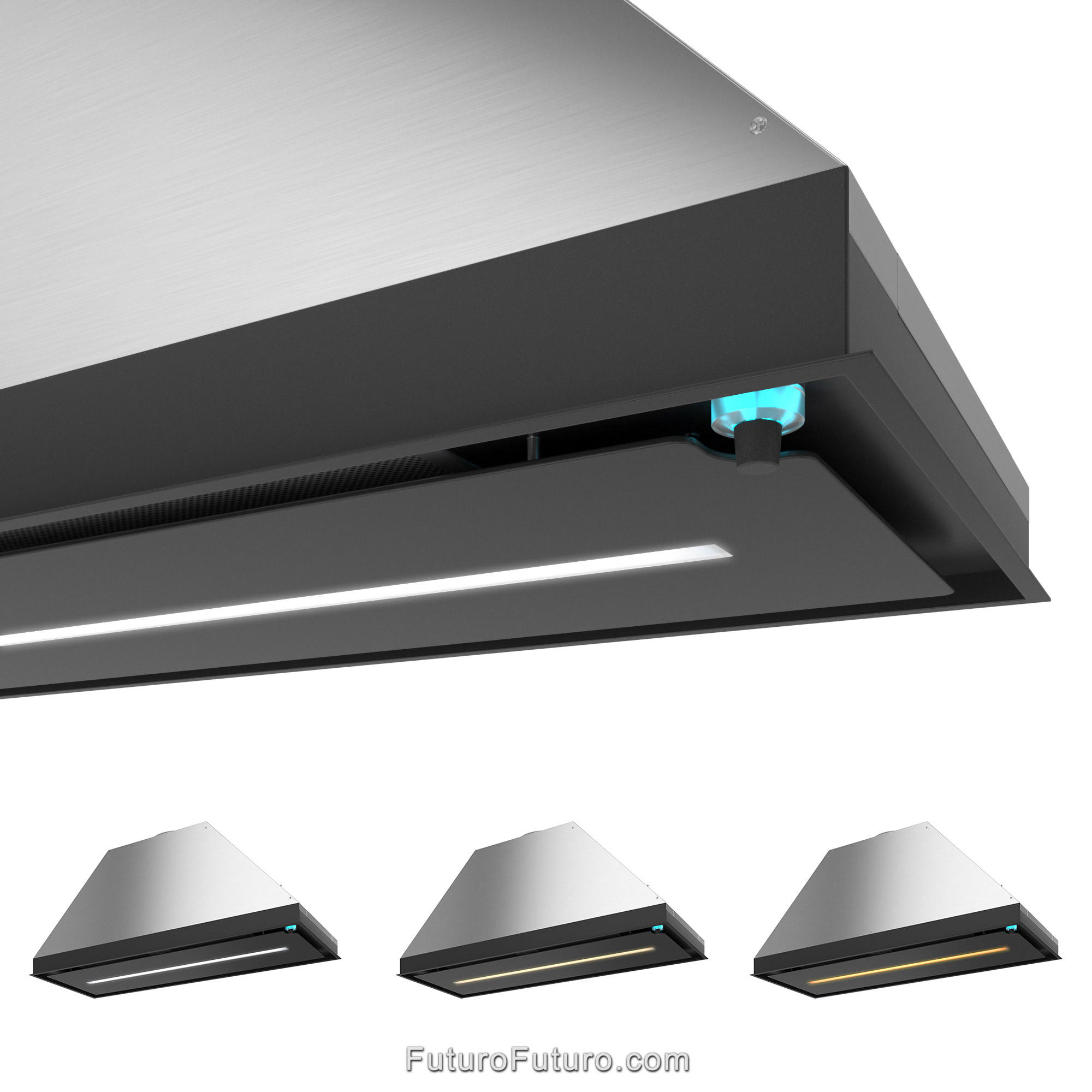 30″ Kelvin Black Insert Range Hood WL30KELVINBLK