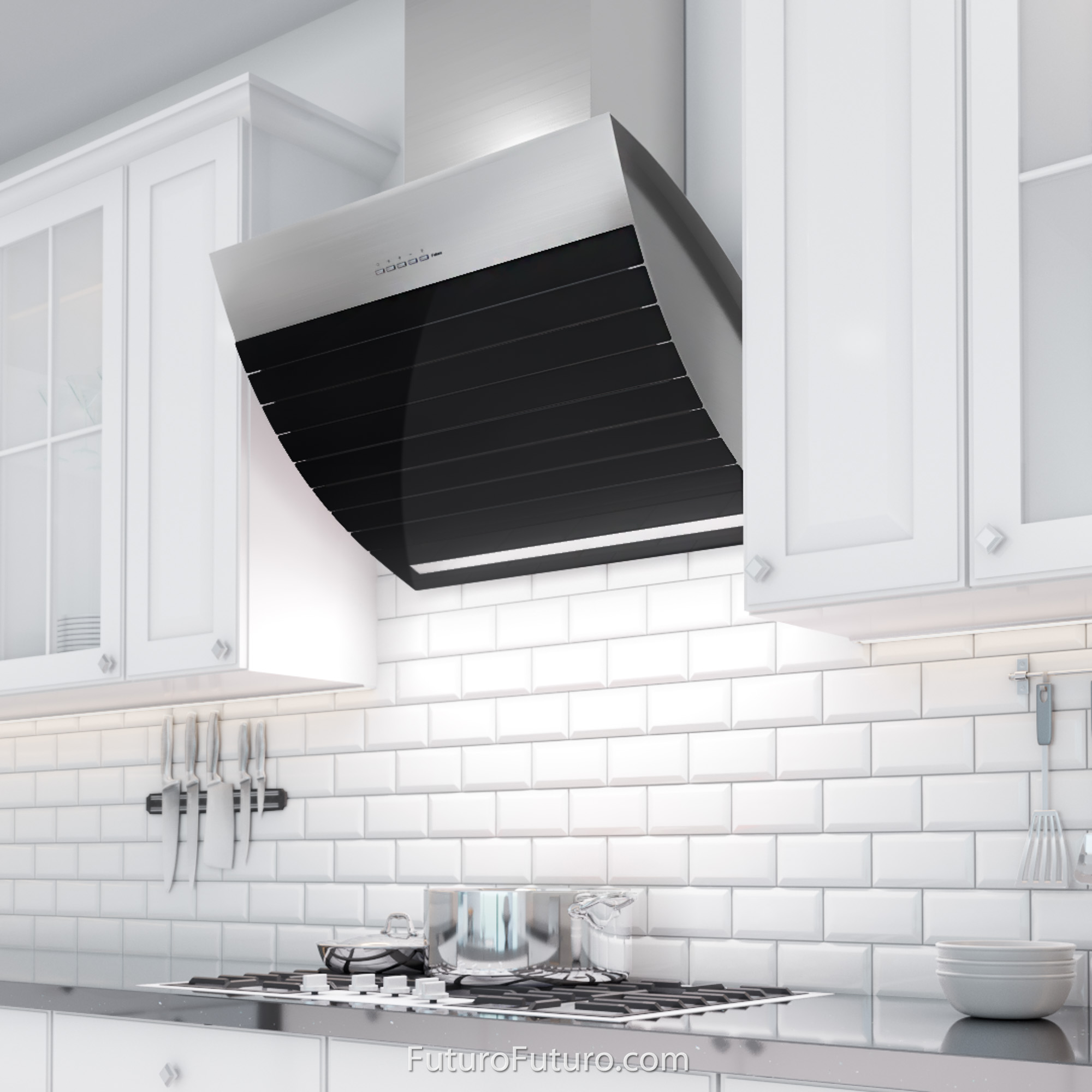 30″ Shadow Black Wall Range Hood WL30SHADOWBLK