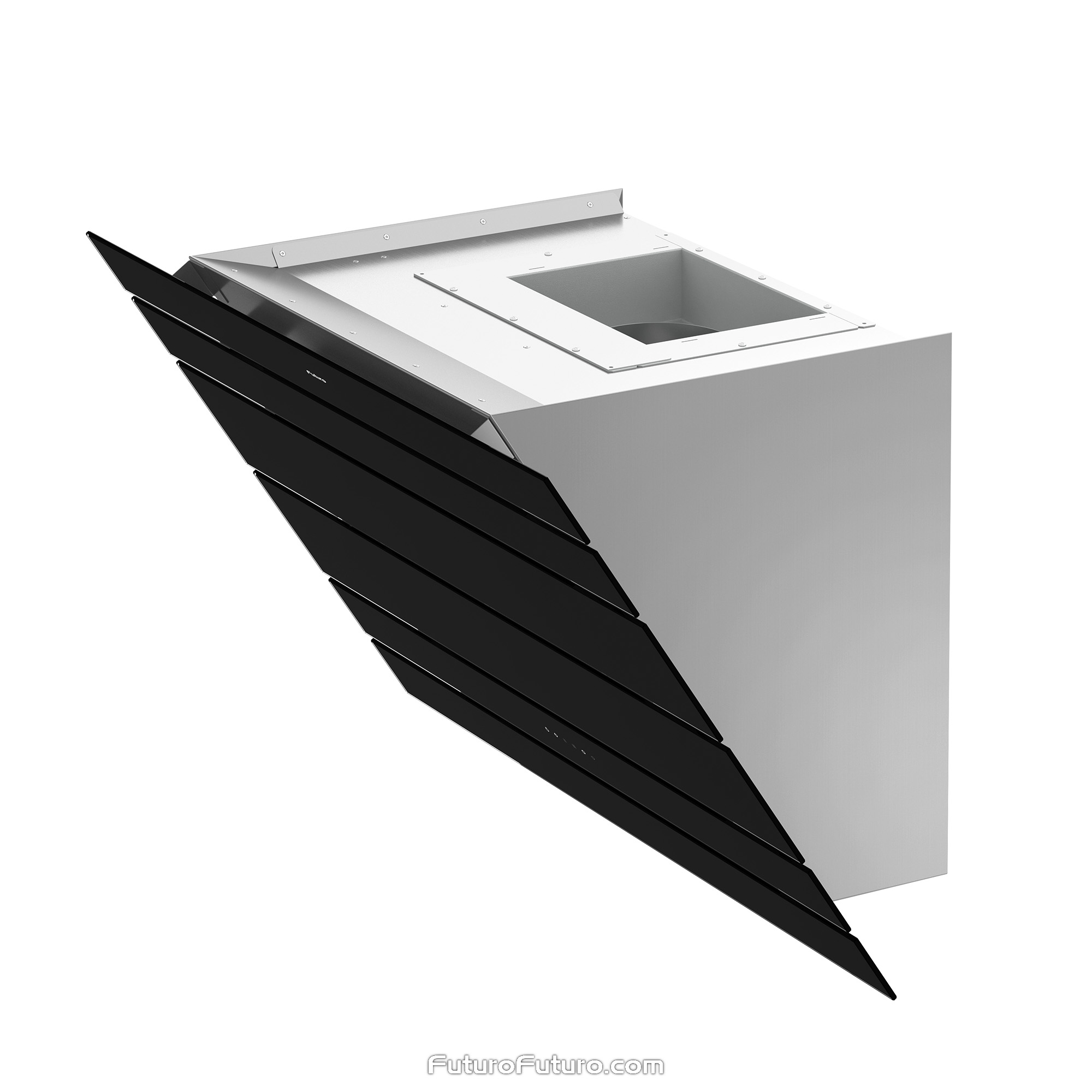 34″ Lester Black Wall Range Hood WL34LESTERBLK