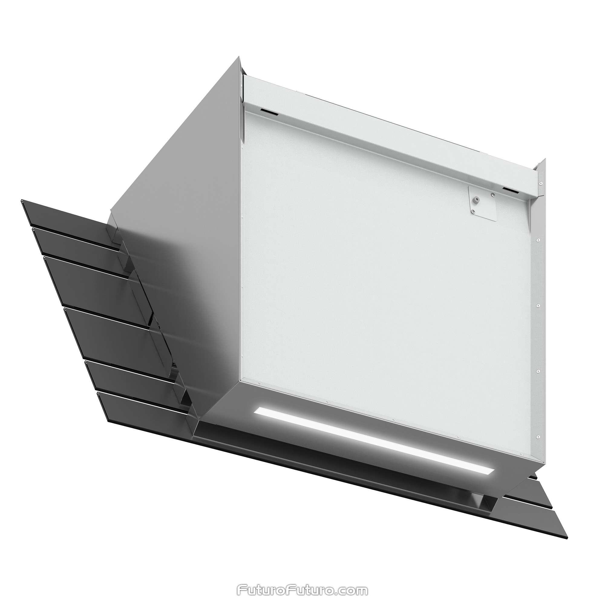 34″ Lester Black Wall Range Hood WL34LESTERBLK