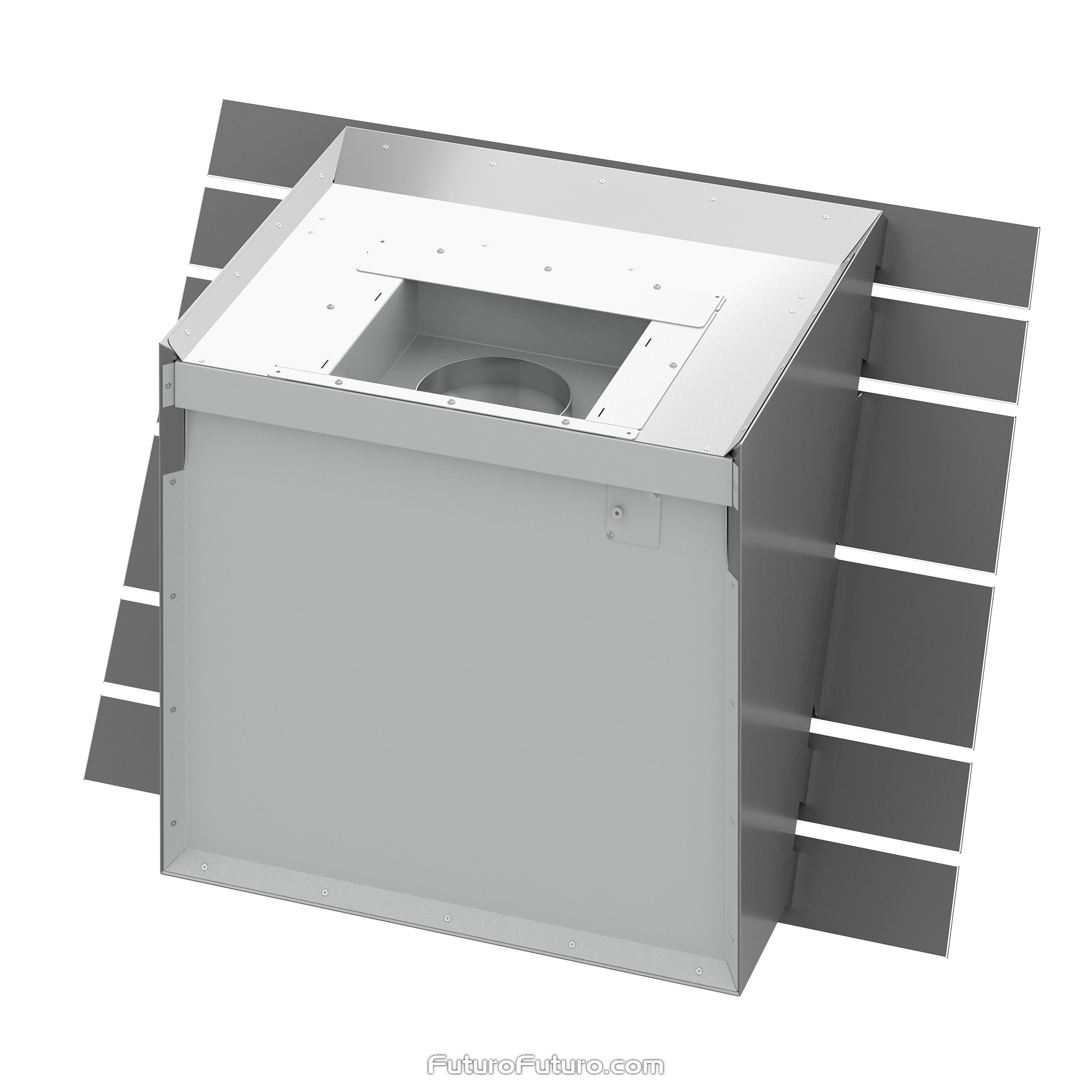 34″ Lester Black Wall Range Hood WL34LESTERBLK