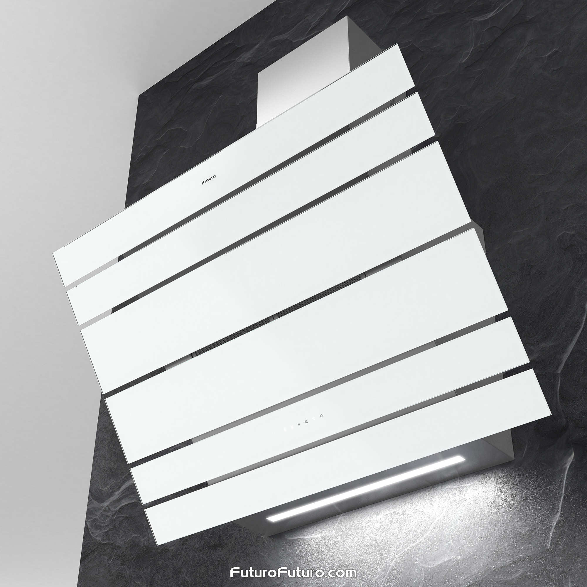 34″ Lester White Wall Range Hood WL34LESTERWHT