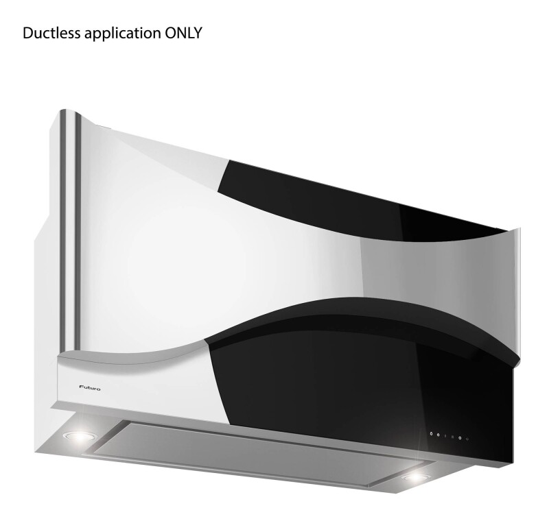36″ Aesthetics Black Wall Range Hood WL36AESTHETICSBLK