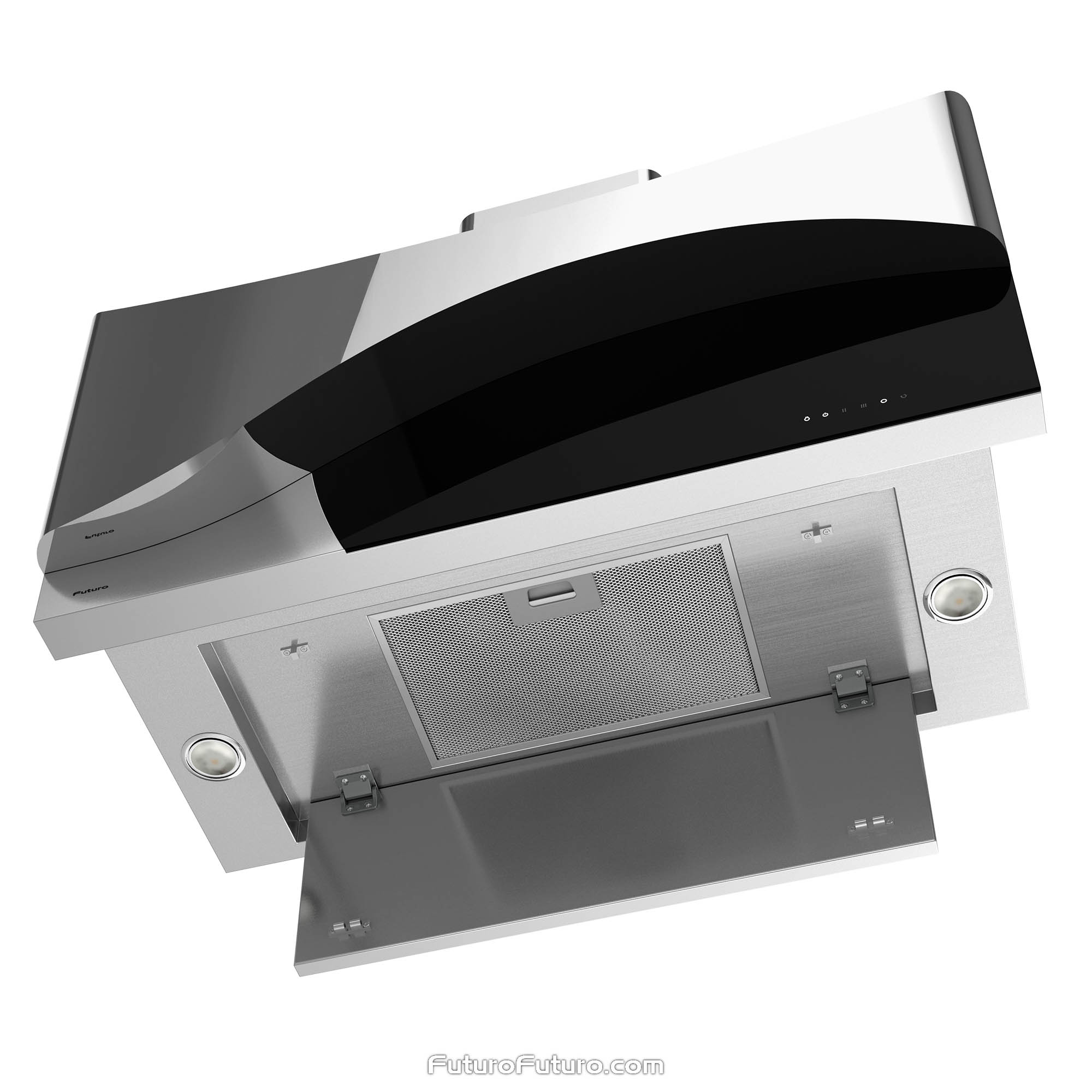 36″ Aesthetics Black Wall Range Hood WL36AESTHETICSBLK