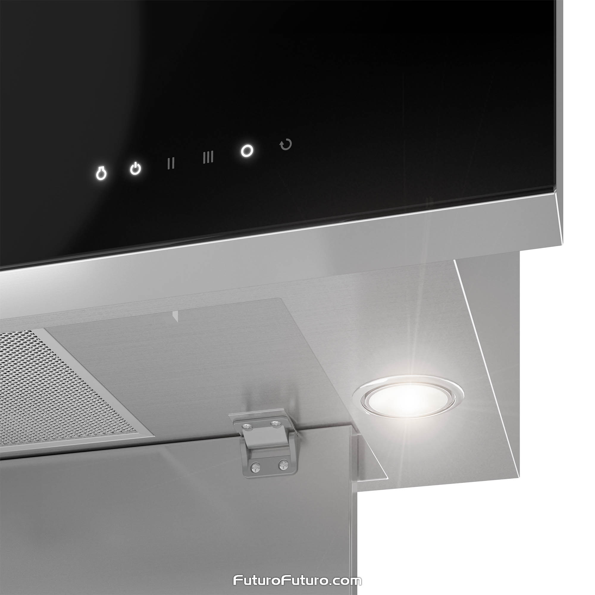 36″ Aesthetics Black Wall Range Hood WL36AESTHETICSBLK