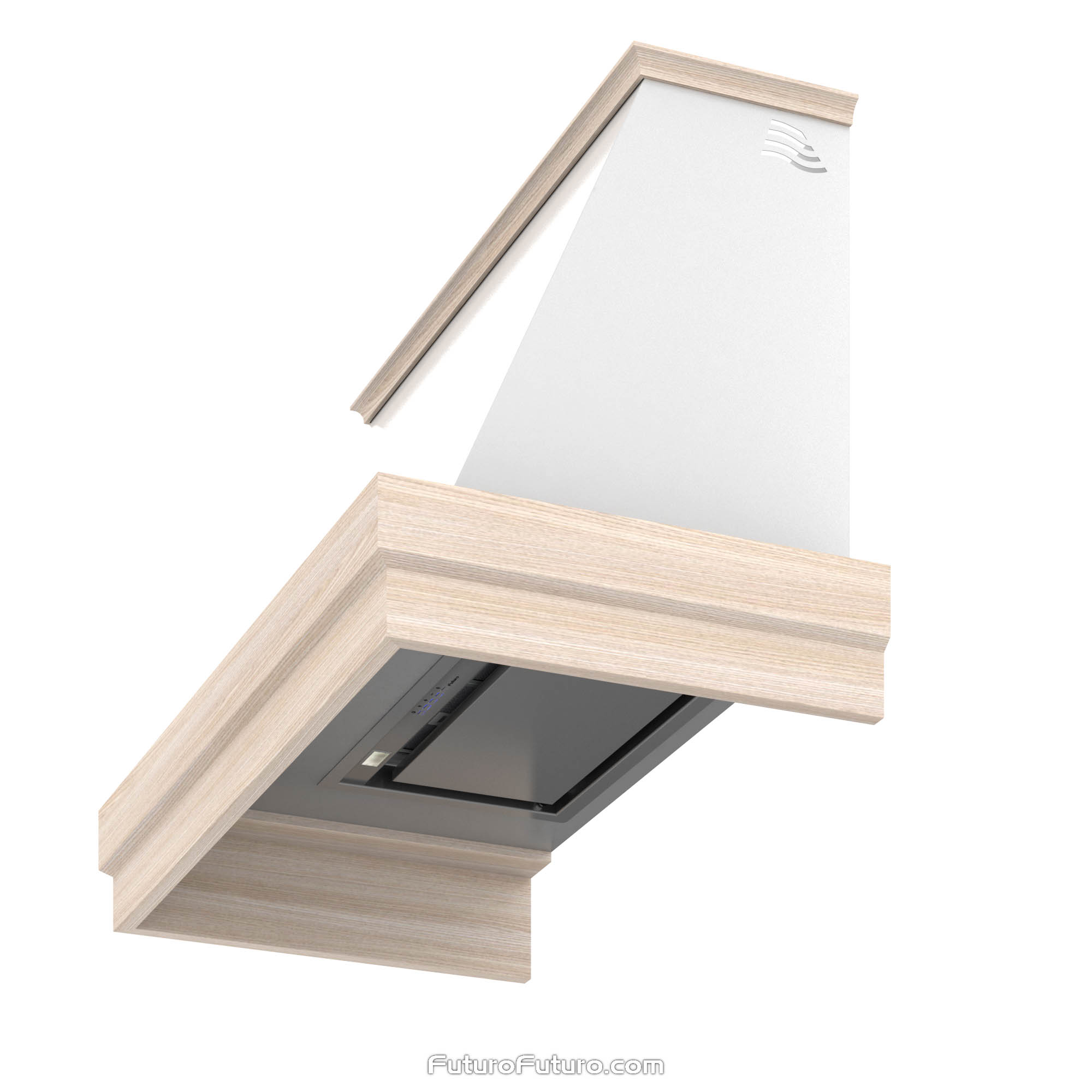 36″ Art Tempo White Wall Range Hood WL36ARTTEMPOWHT