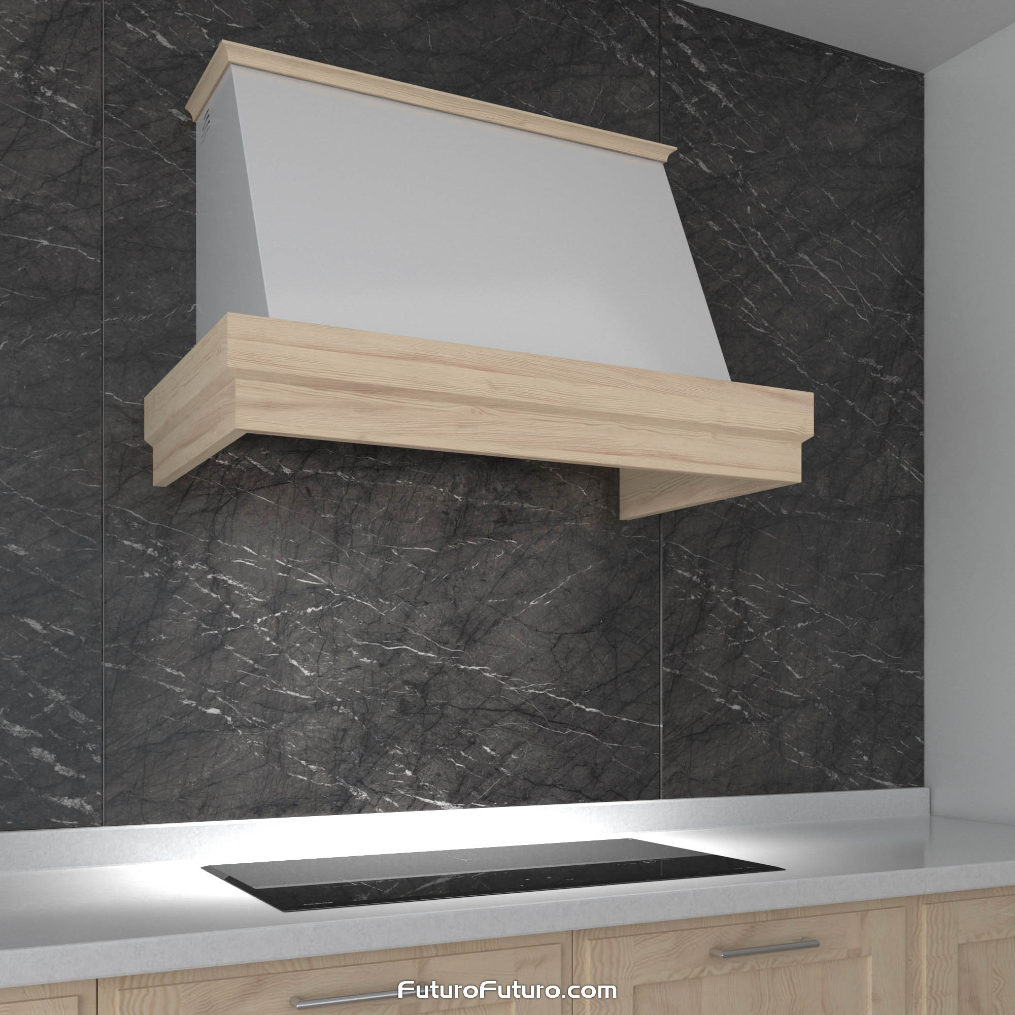 36″ Art Tempo White Wall Range Hood WL36ARTTEMPOWHT