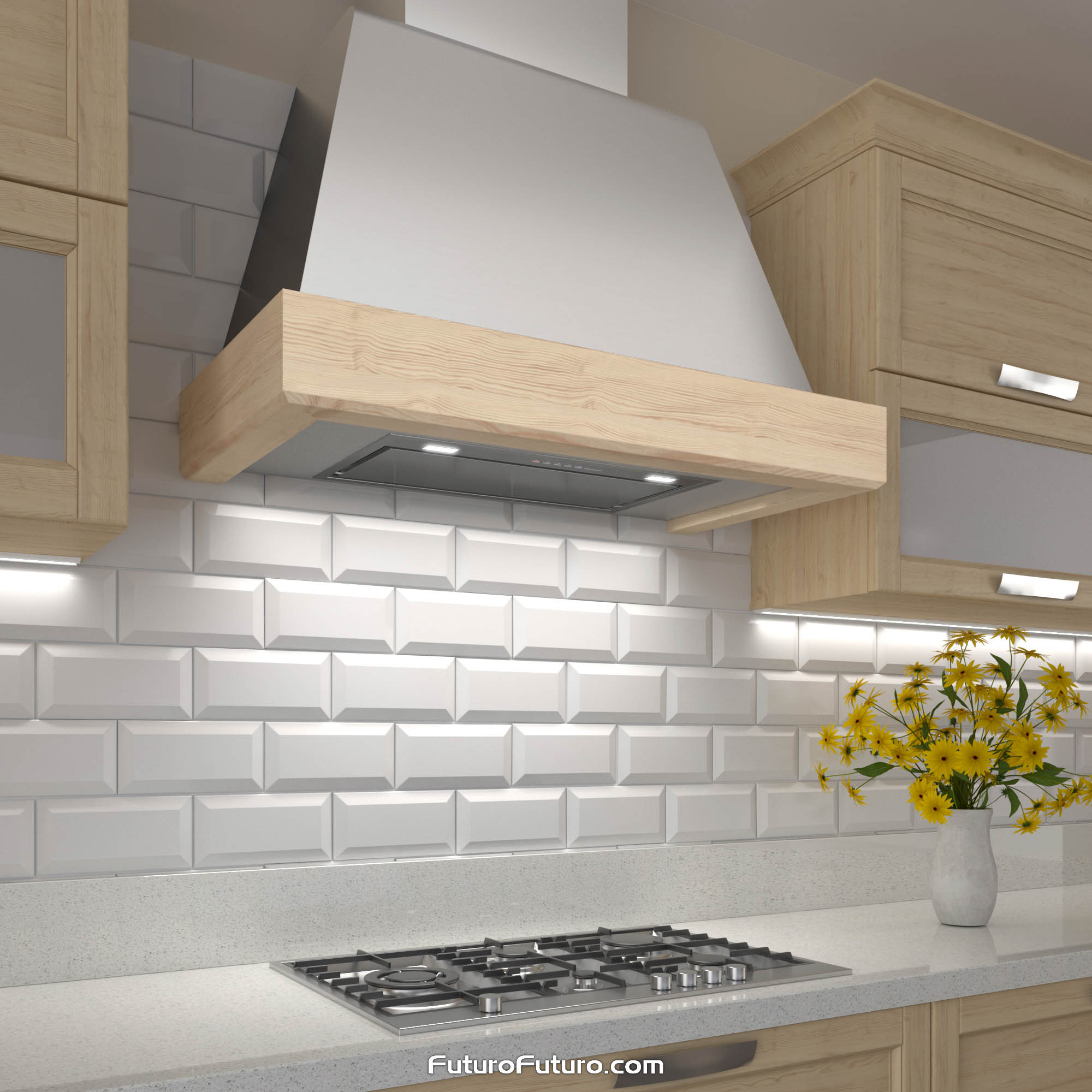 36″ Cascade Wall Range Hood WL36CASCADE
