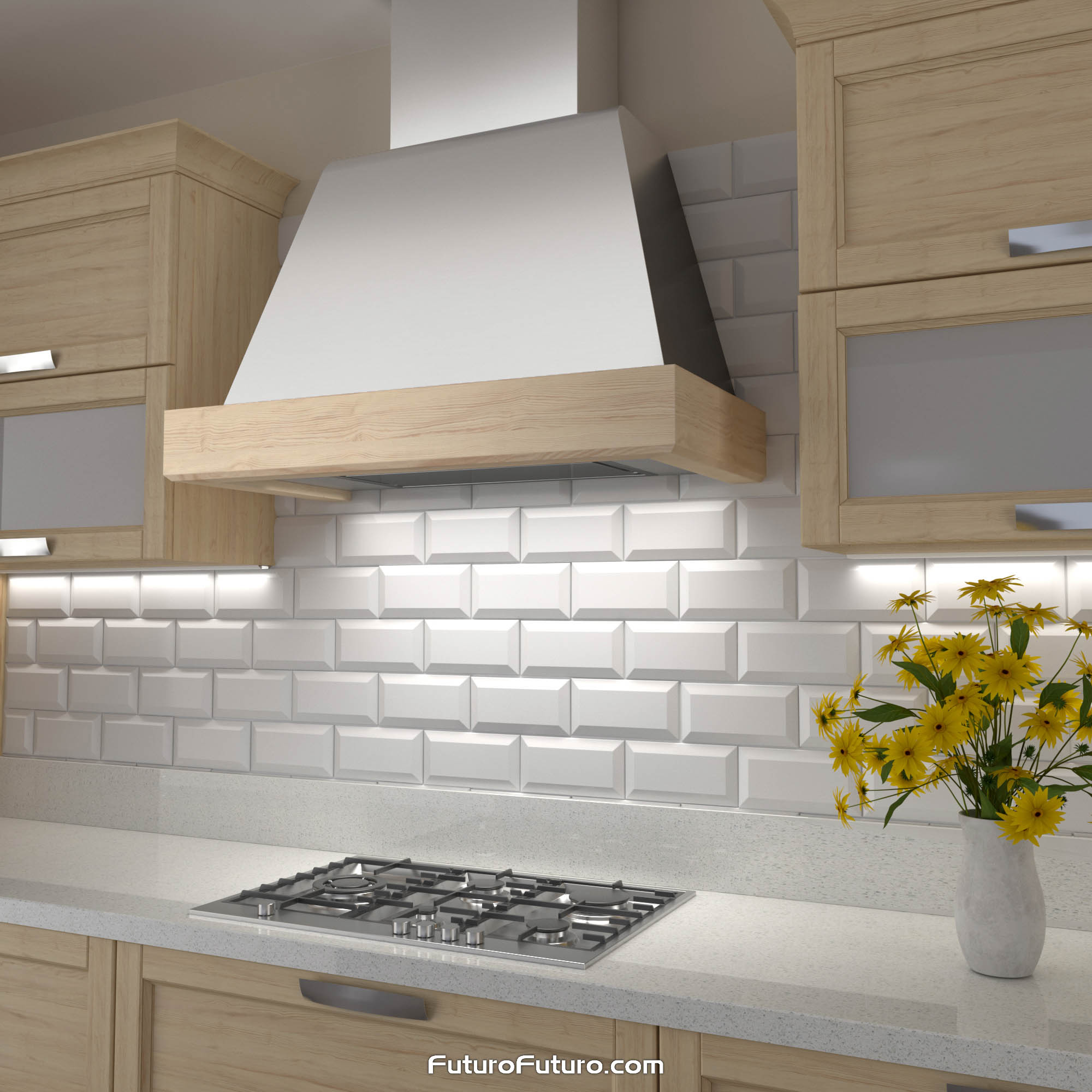 36″ Cascade Wall Range Hood WL36CASCADE