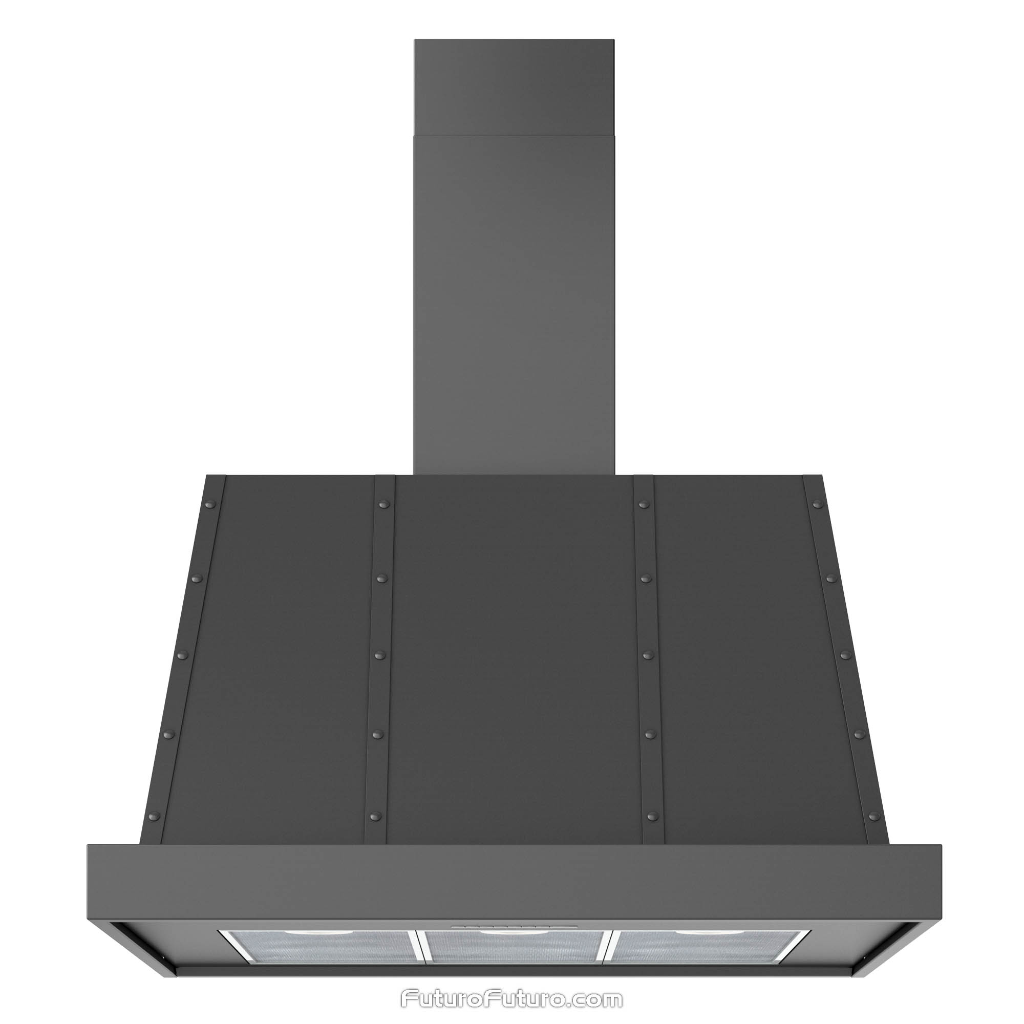 36″ Fano Black Wall Range Hood WL36FANOGM