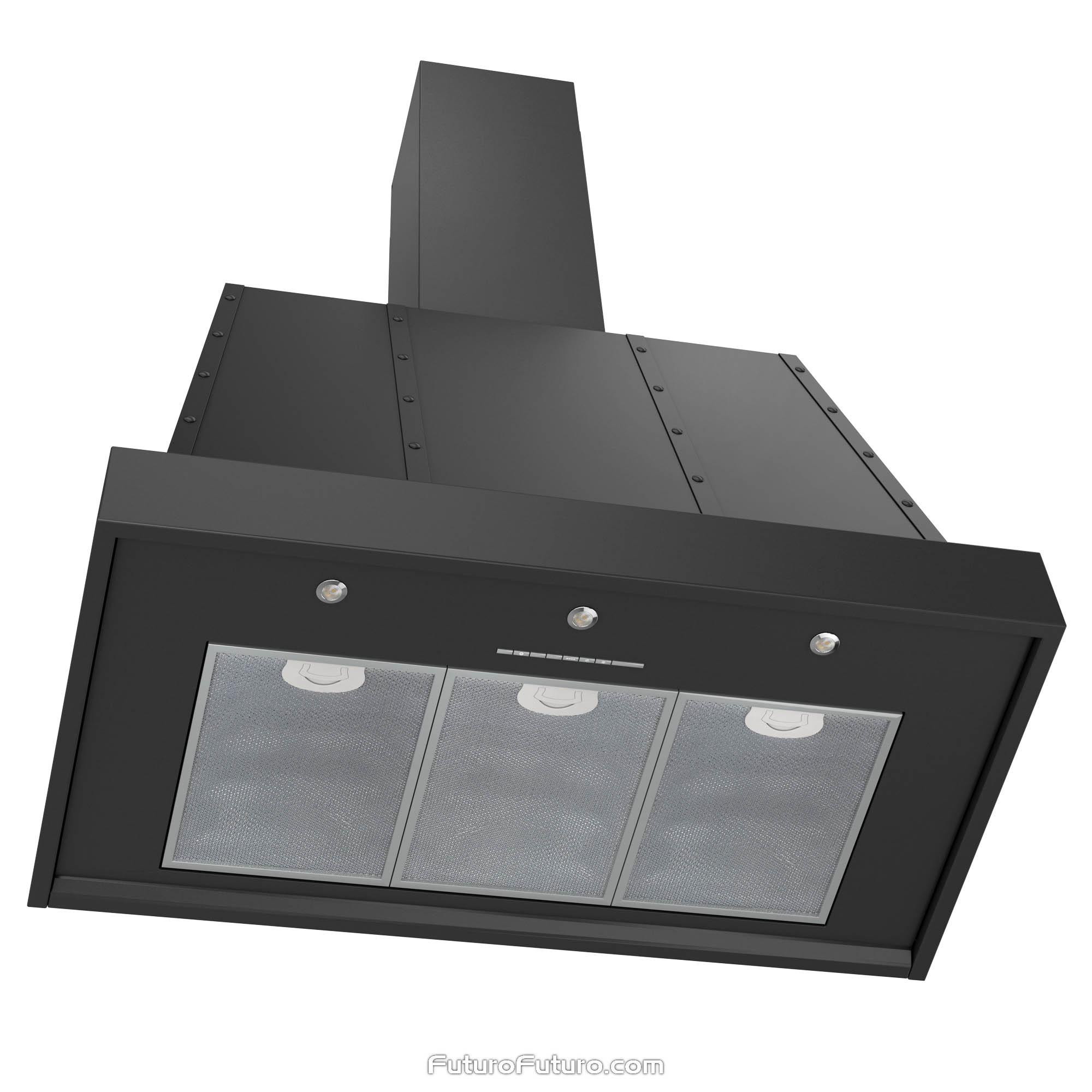 36″ Fano Black Wall Range Hood WL36FANOGM