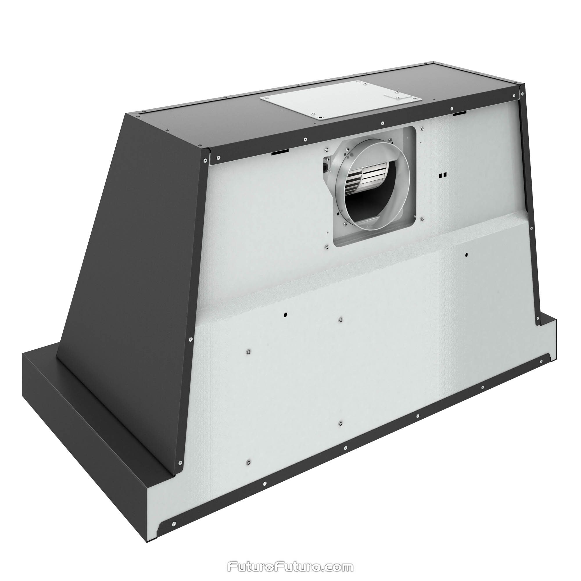 36″ Fano Black Wall Range Hood WL36FANOGM