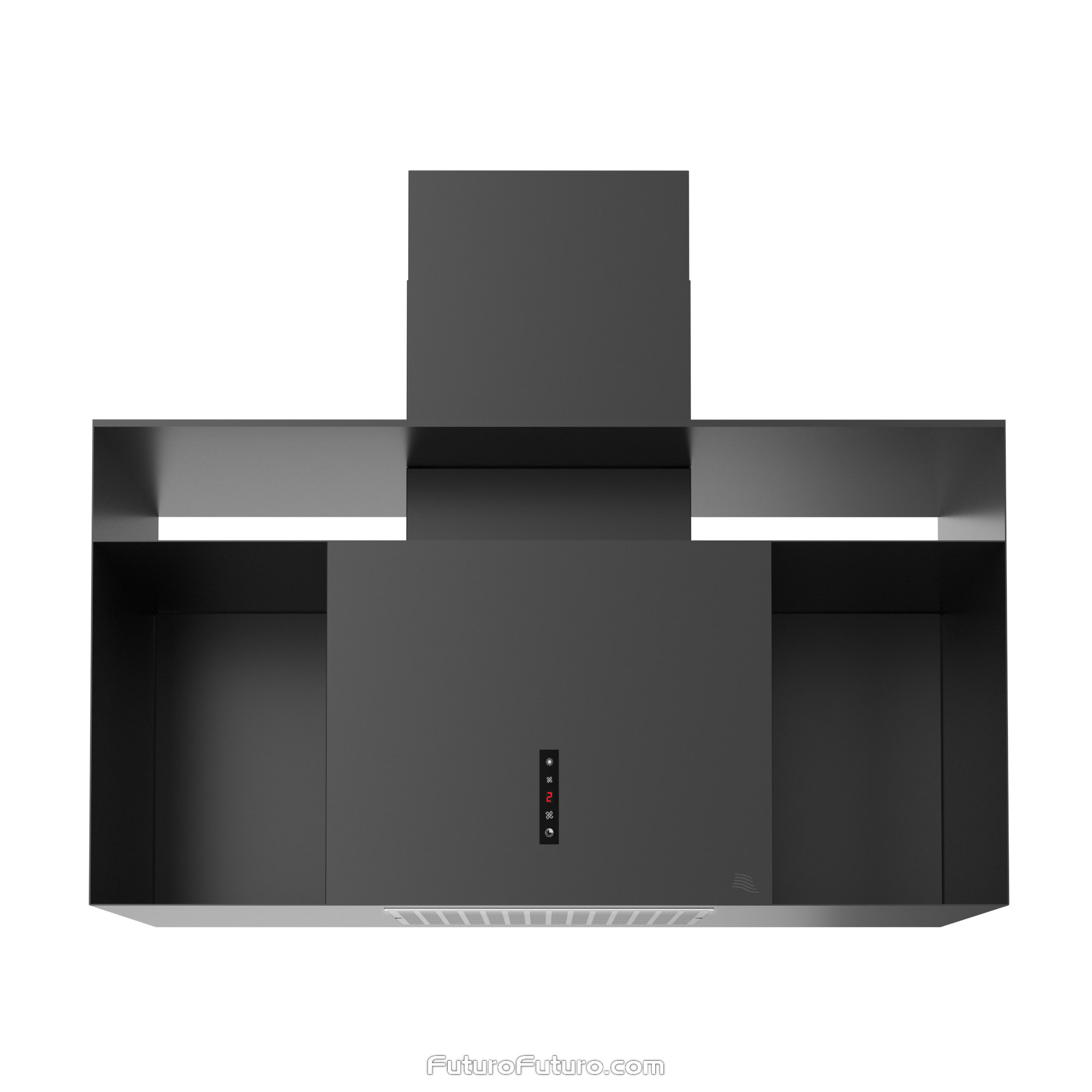 36″ Knox Black Wall Range Hood WL36KNOXGM