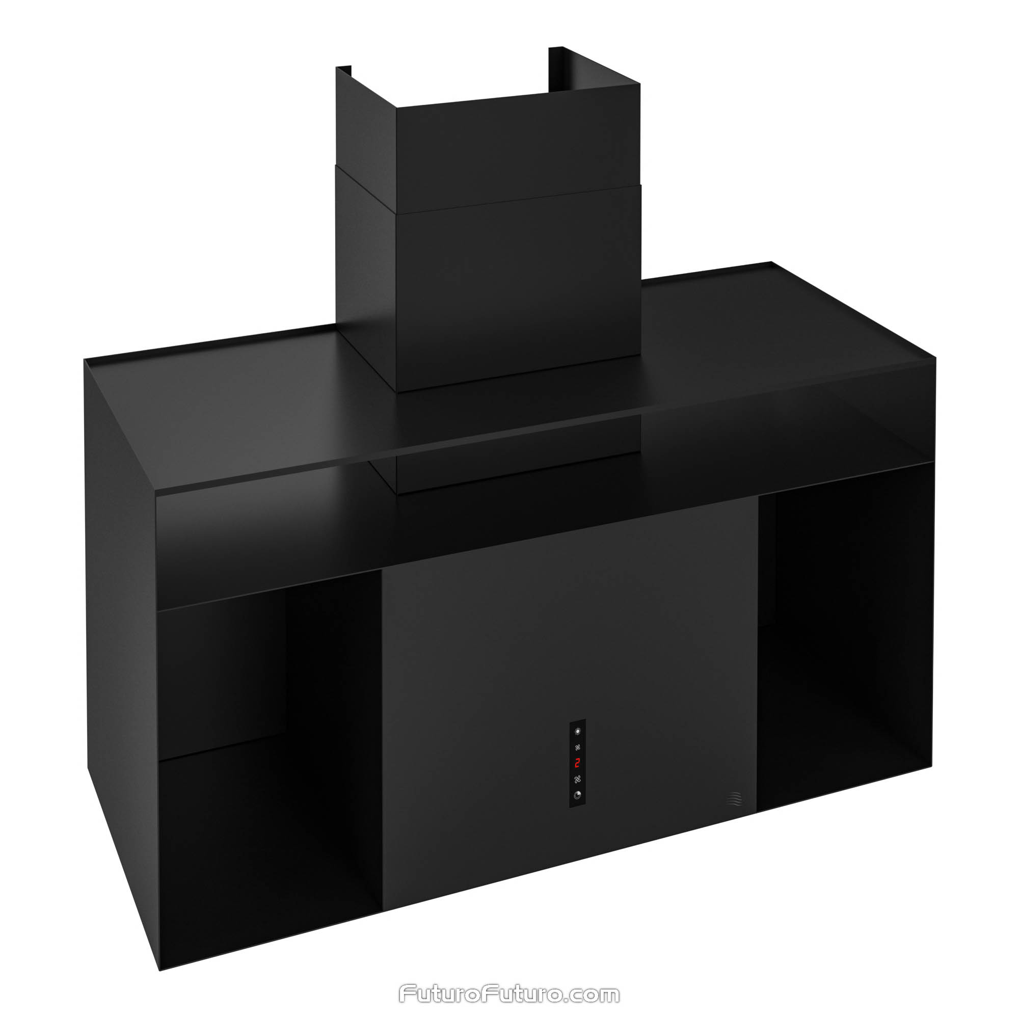 36″ Knox Black Wall Range Hood WL36KNOXGM