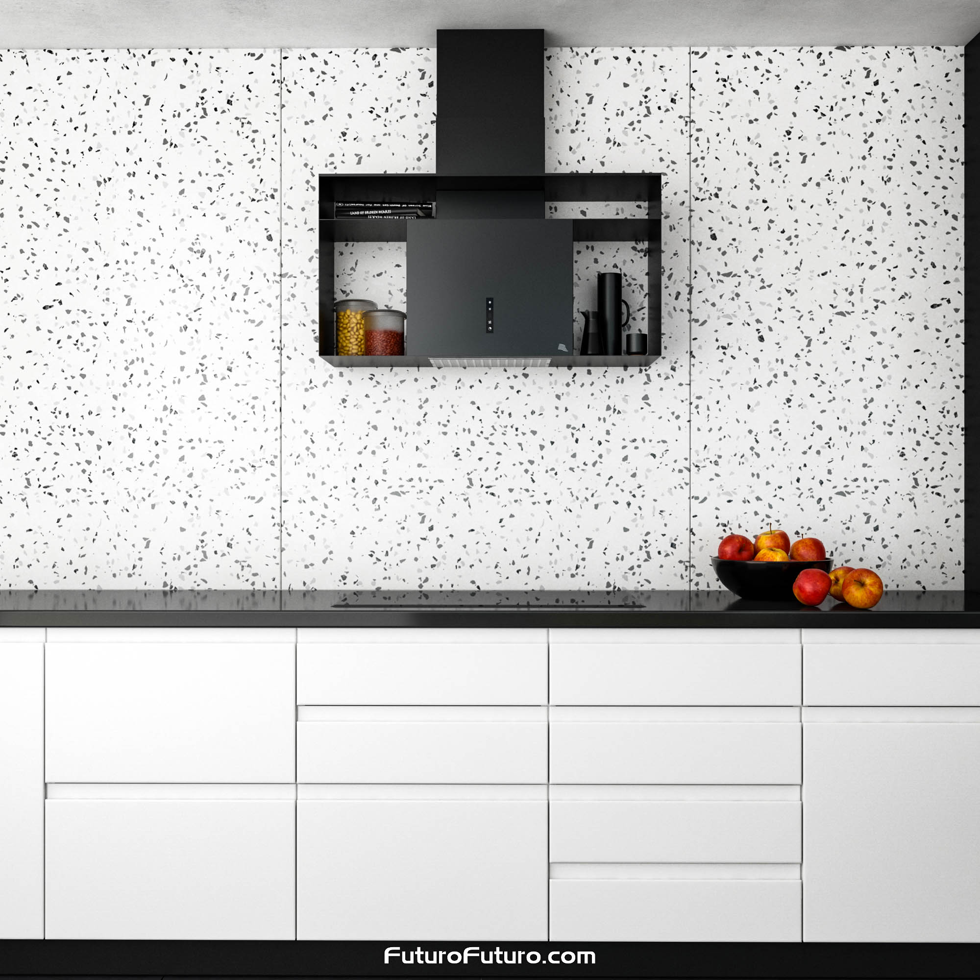 36″ Knox Black Wall Range Hood WL36KNOXGM