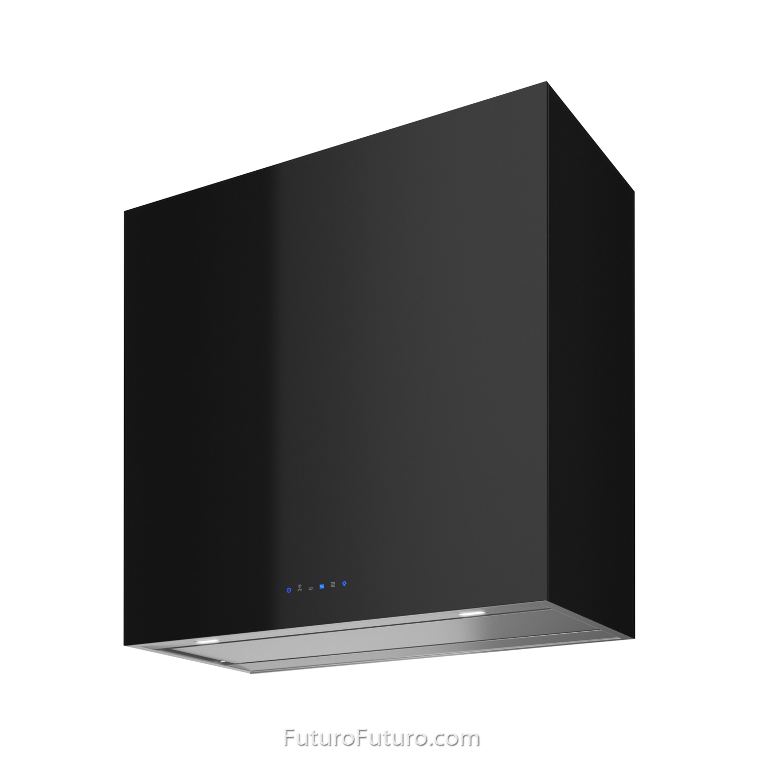 36″ Lombardy Black Wall Range Hood WL36LOMBARDYBLK