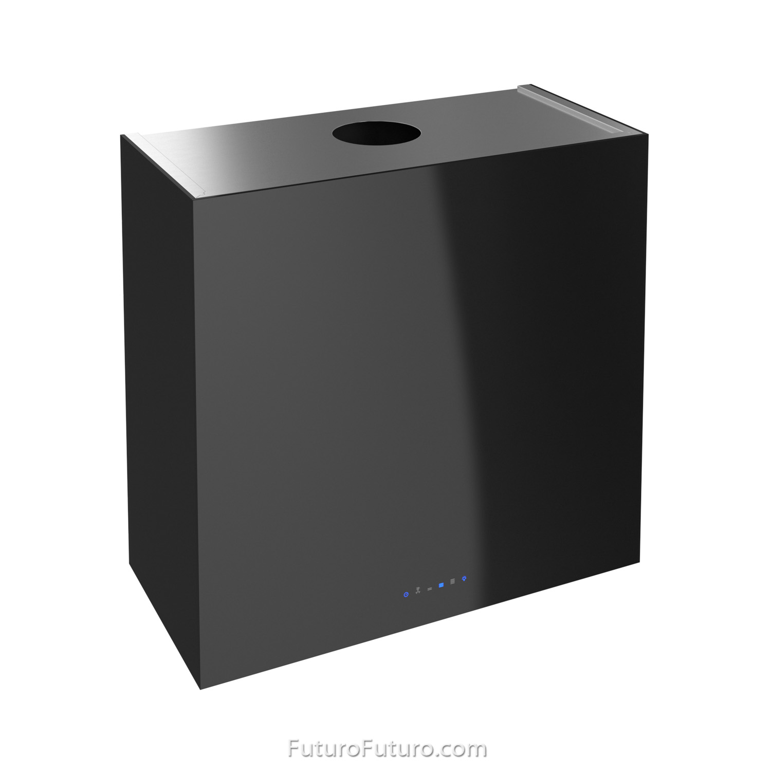 36″ Lombardy Black Wall Range Hood WL36LOMBARDYBLK