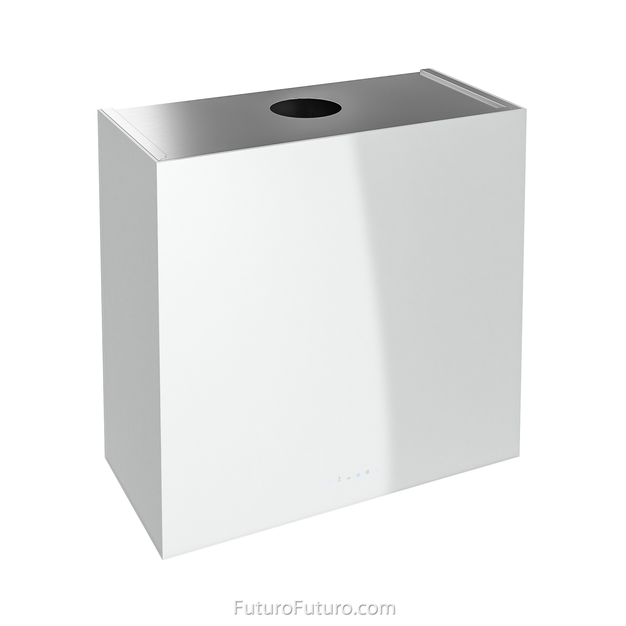36″ Lombardy White Wall Range Hood WL36LOMBARDYWHT