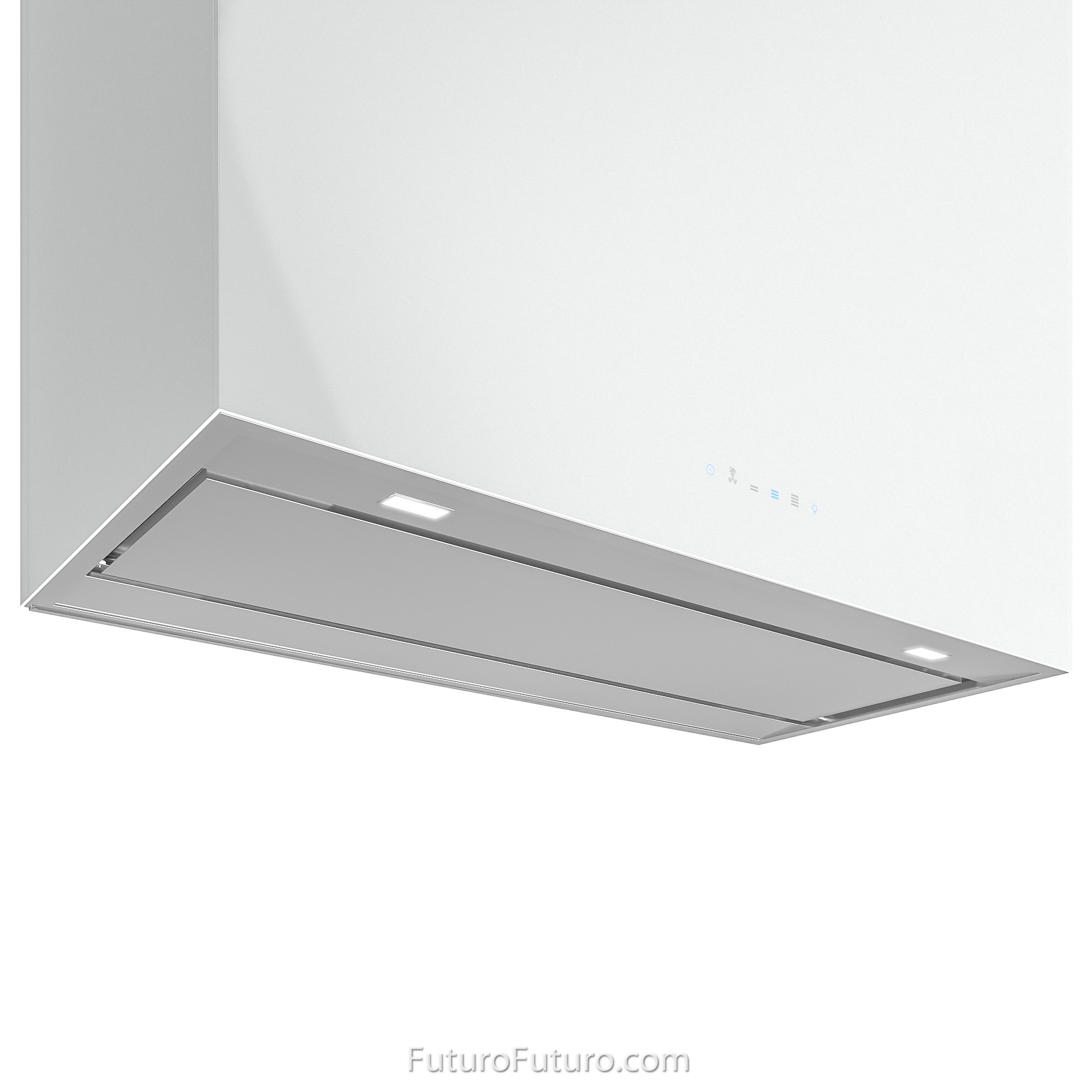 36″ Lombardy White Wall Range Hood WL36LOMBARDYWHT