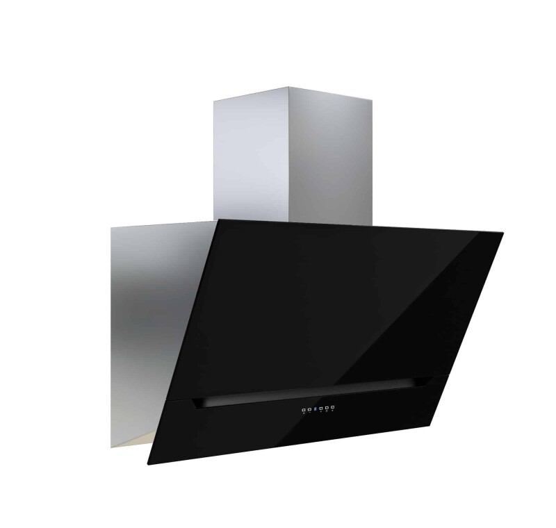 36″ Lorenzo Black Wall Range Hood WL36LORENZOBLK