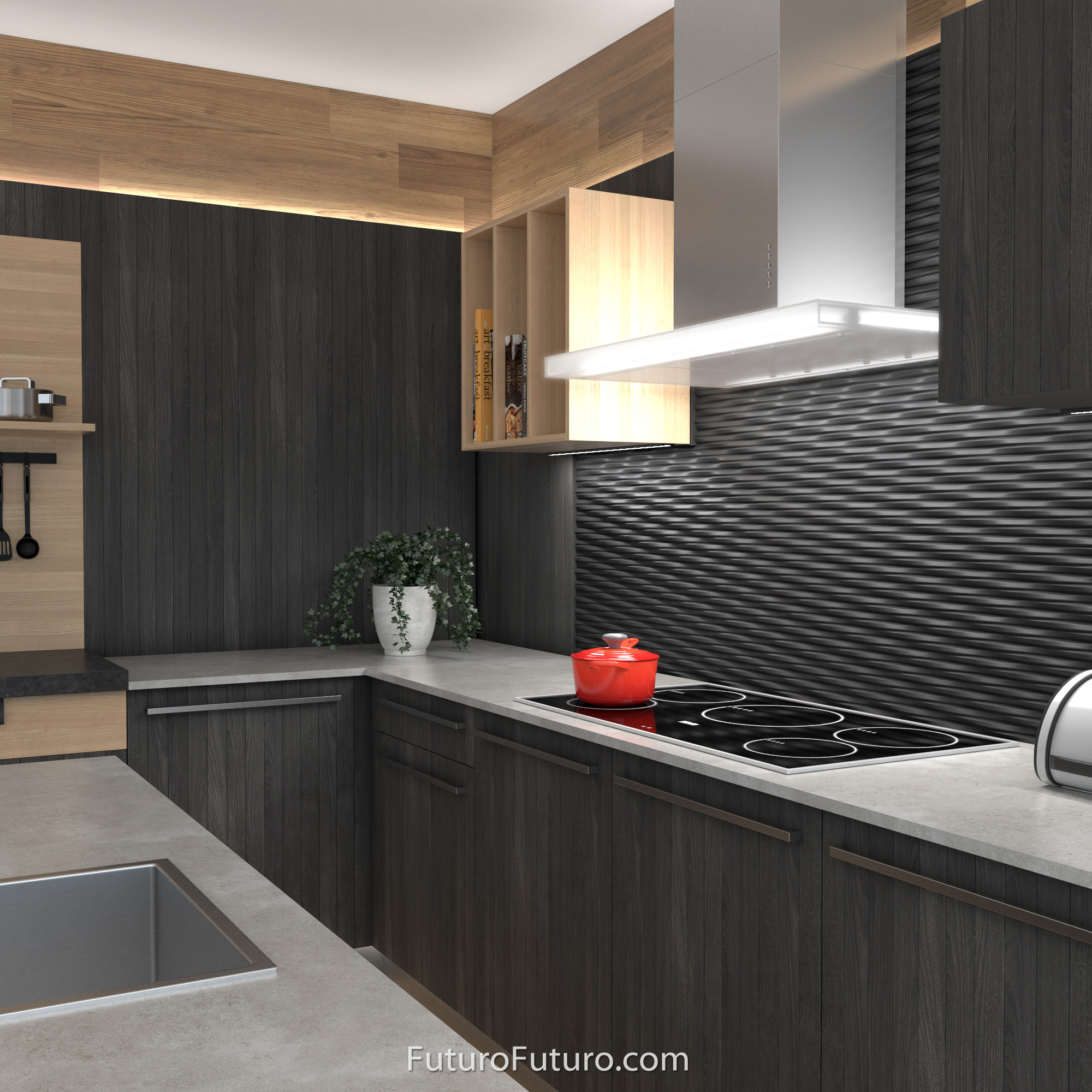 36″ Luxor Wall Range Hood WL36LUXOREQUO