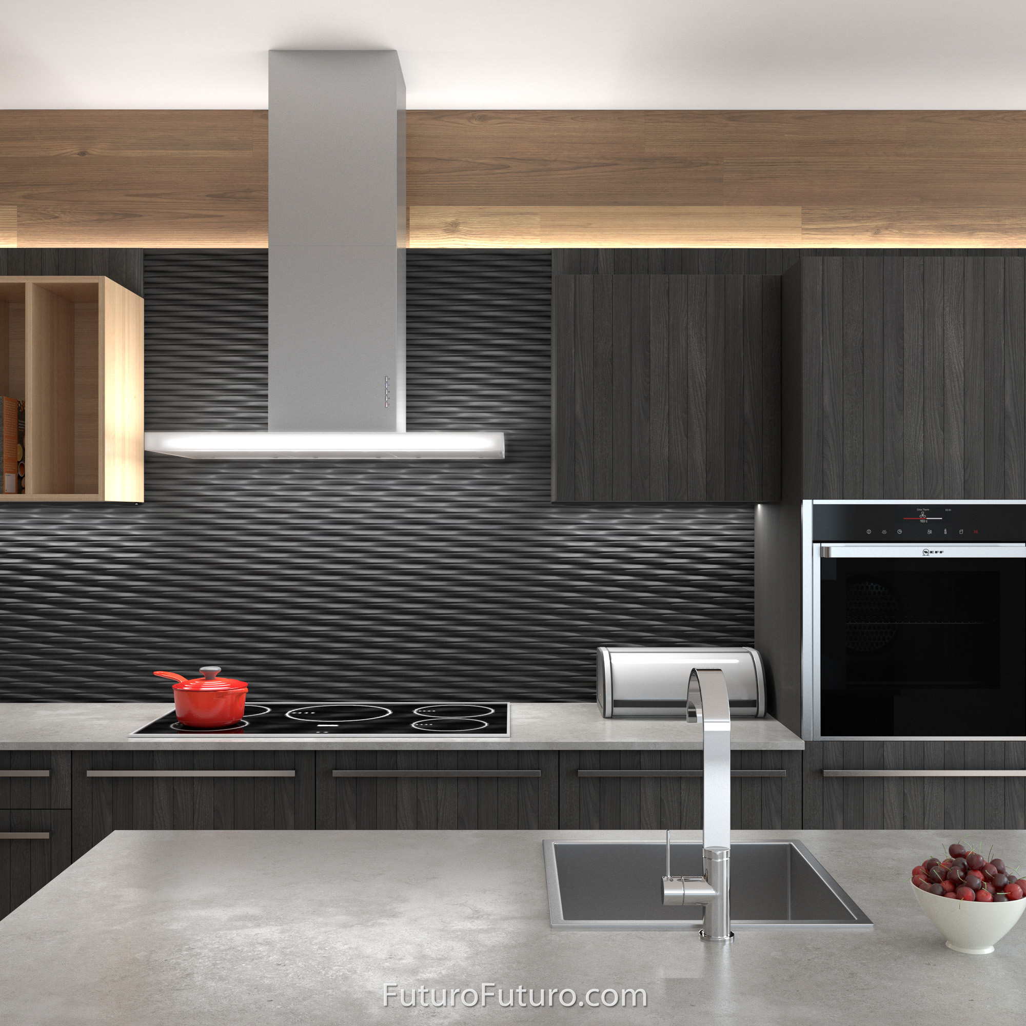 36″ Luxor Wall Range Hood WL36LUXOREQUO