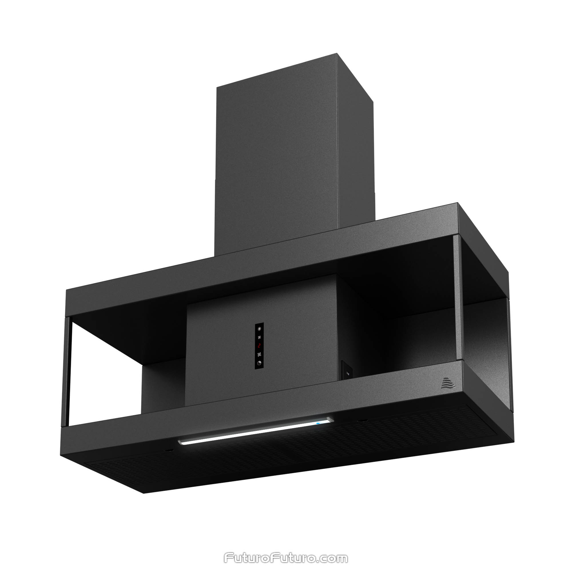36″ Nova Black Wall Range Hood WL36NOVAGM