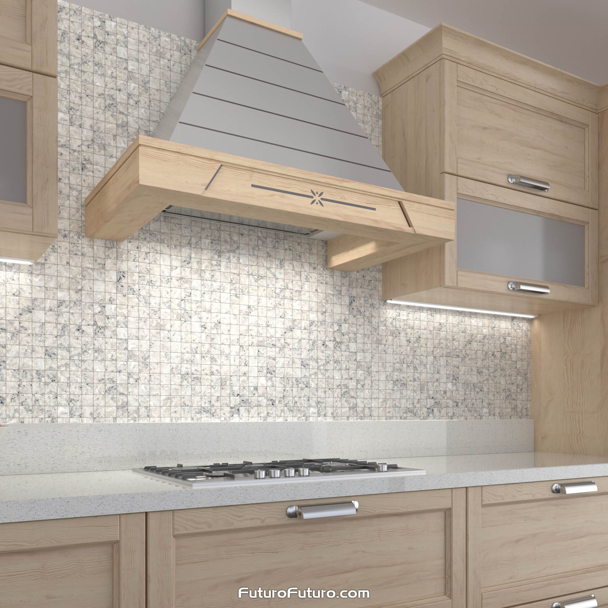 36″ Pyramid Wall Range Hood WL36PYRAMID