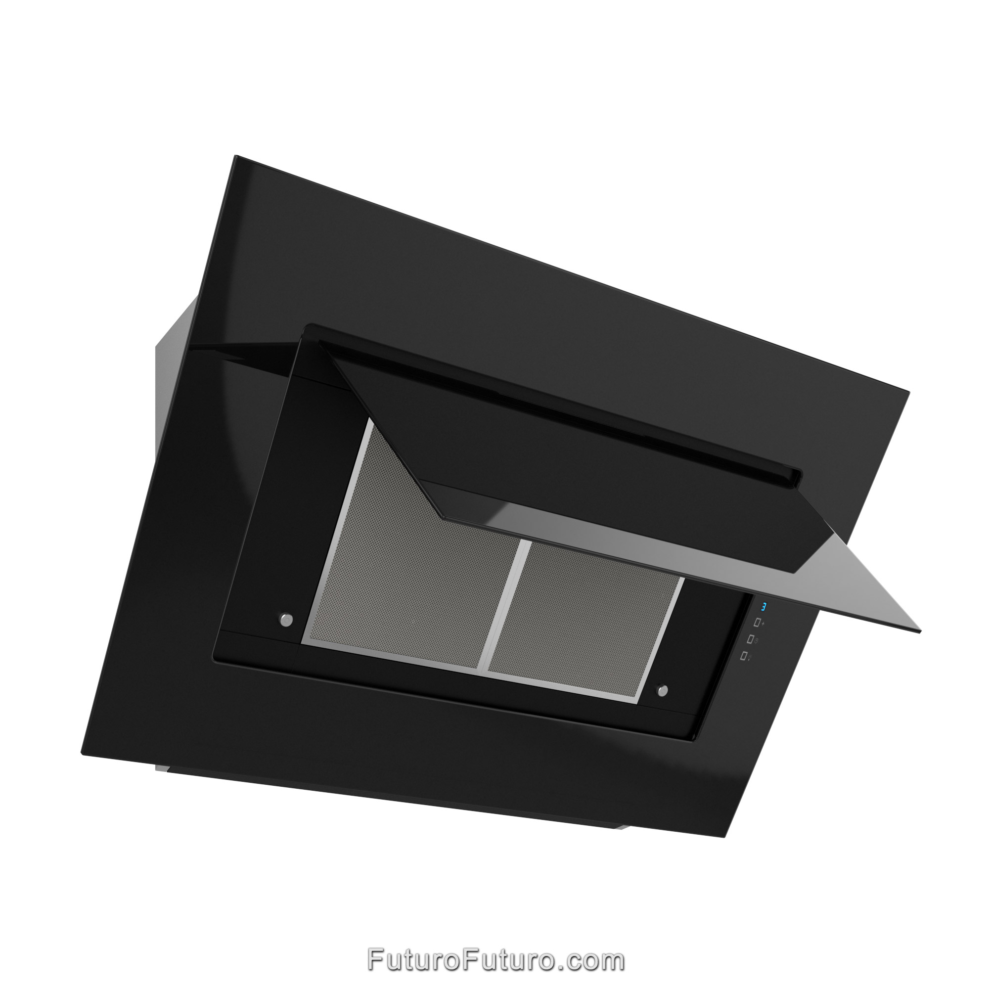 36″ Quest Black Wall Range Hood WL36QUESTBLK