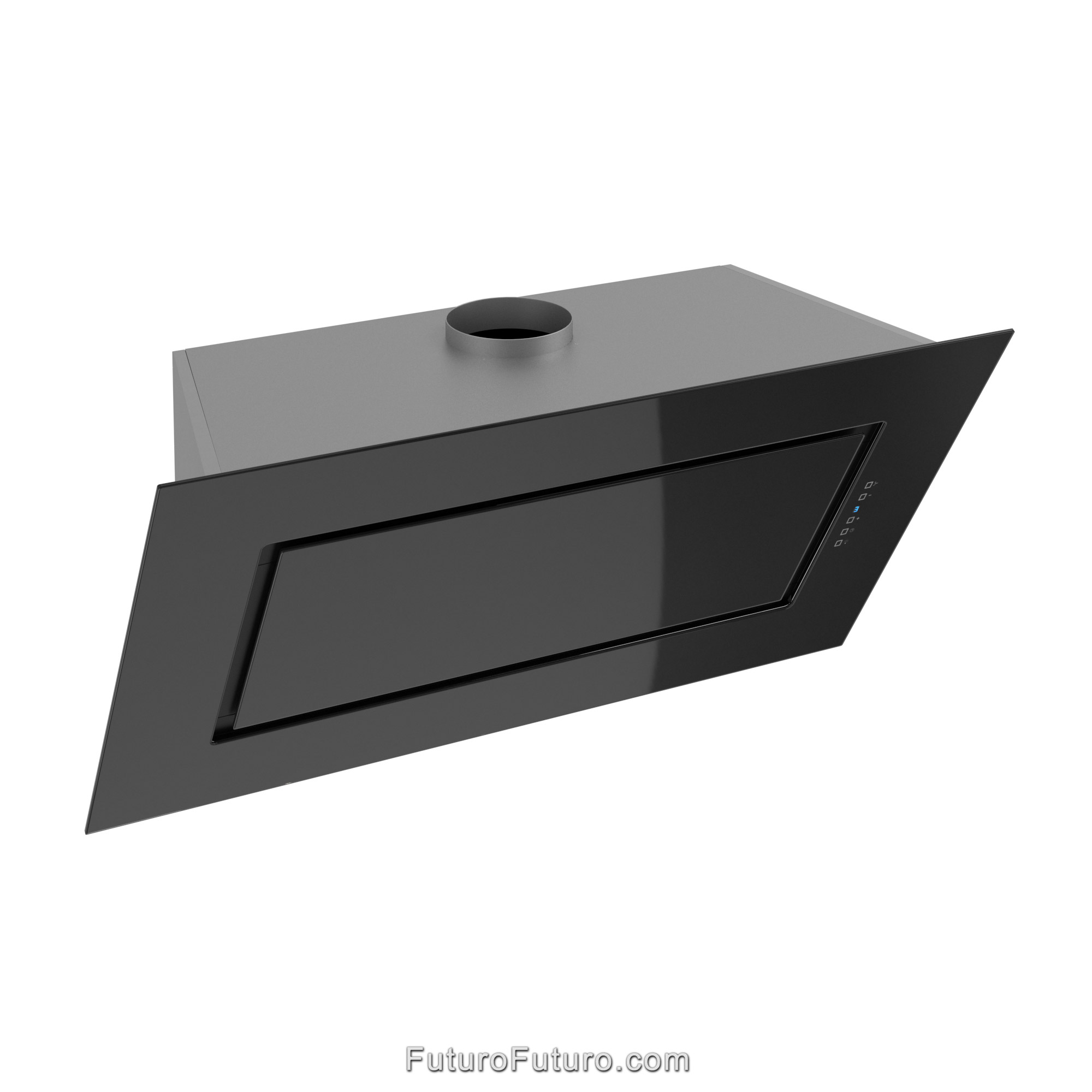 36″ Quest Black Wall Range Hood WL36QUESTBLK