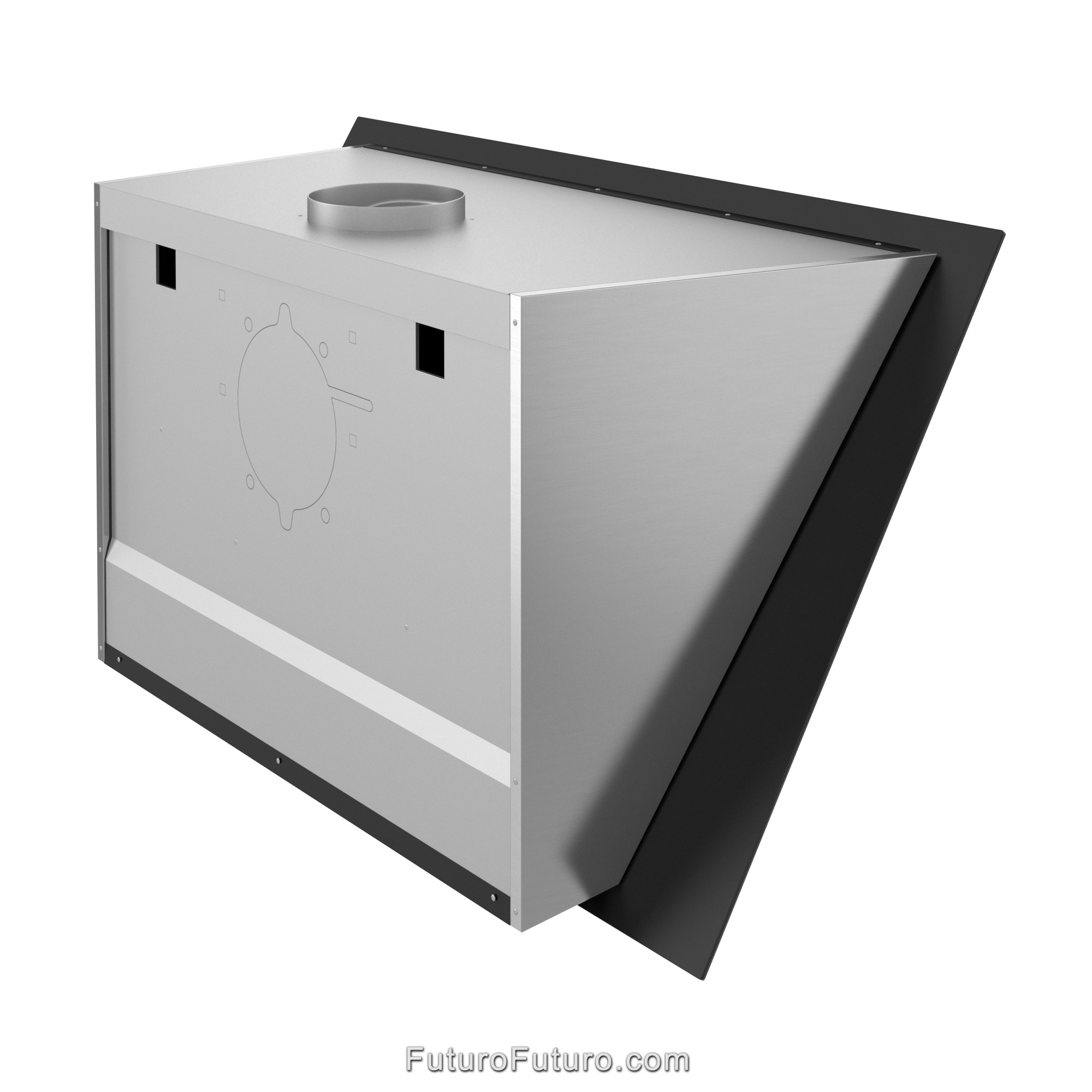 36″ Quest Black Wall Range Hood WL36QUESTBLK