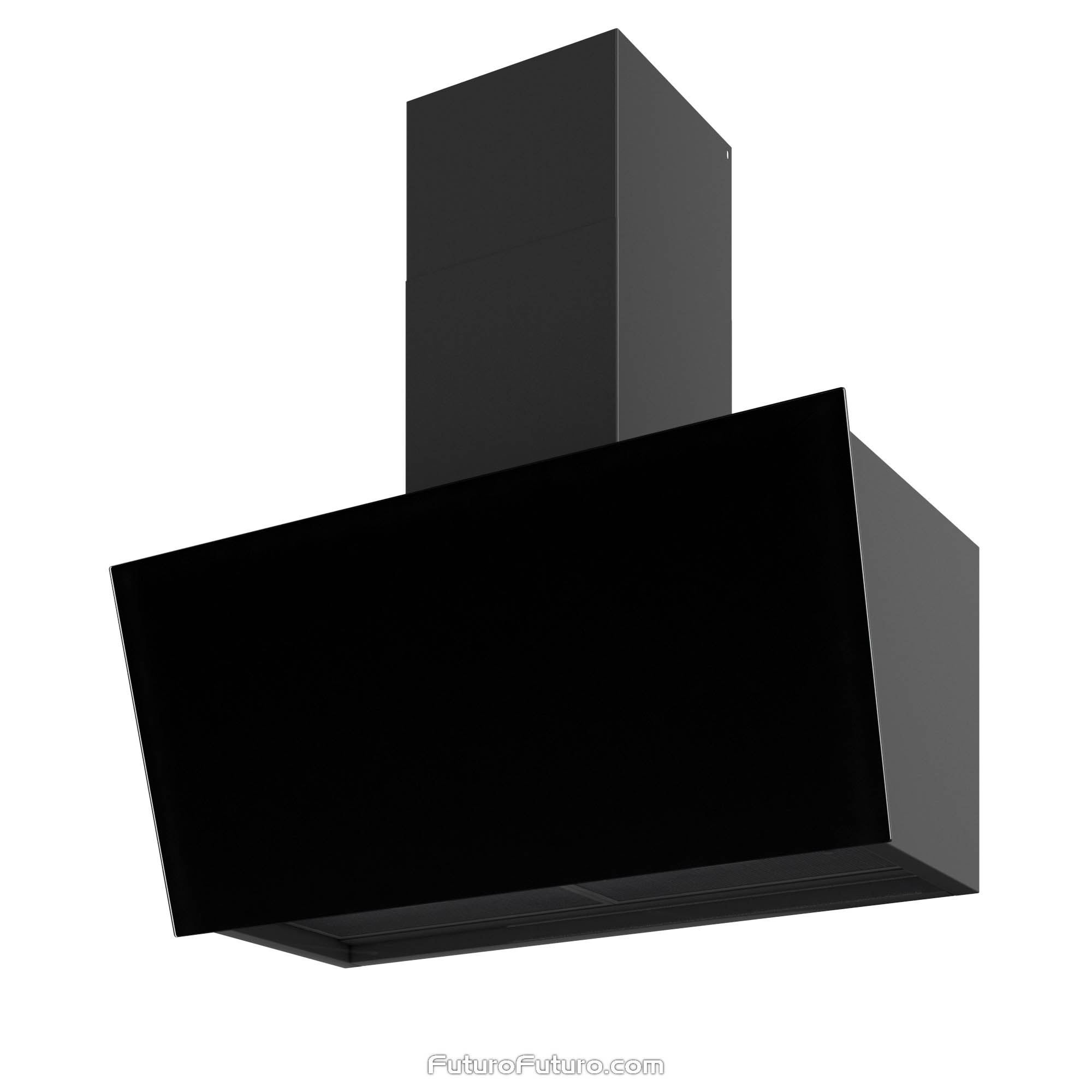 36″ Raven Black Wall Range Hood WL36RAVENBLK