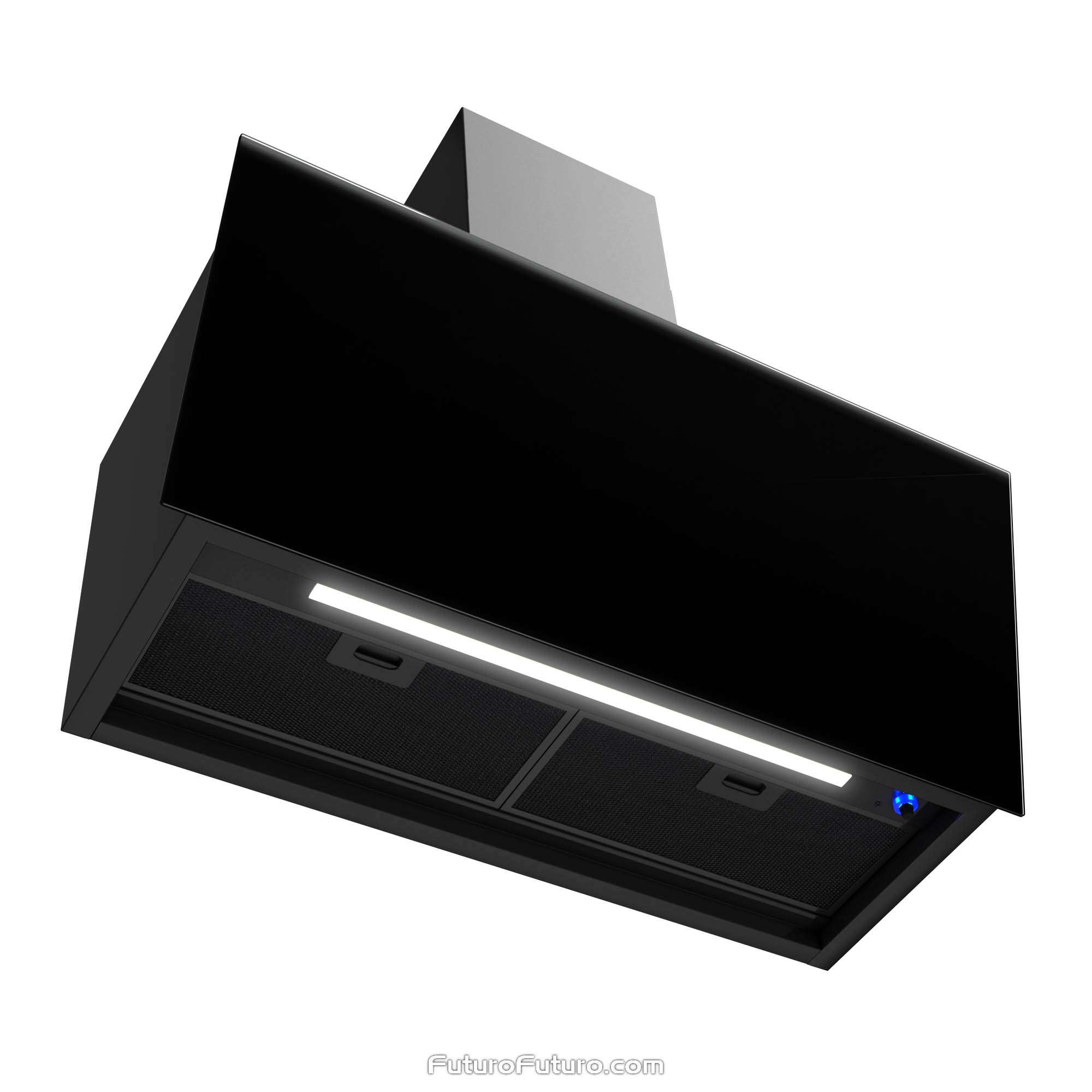 36″ Raven Black Wall Range Hood WL36RAVENBLK