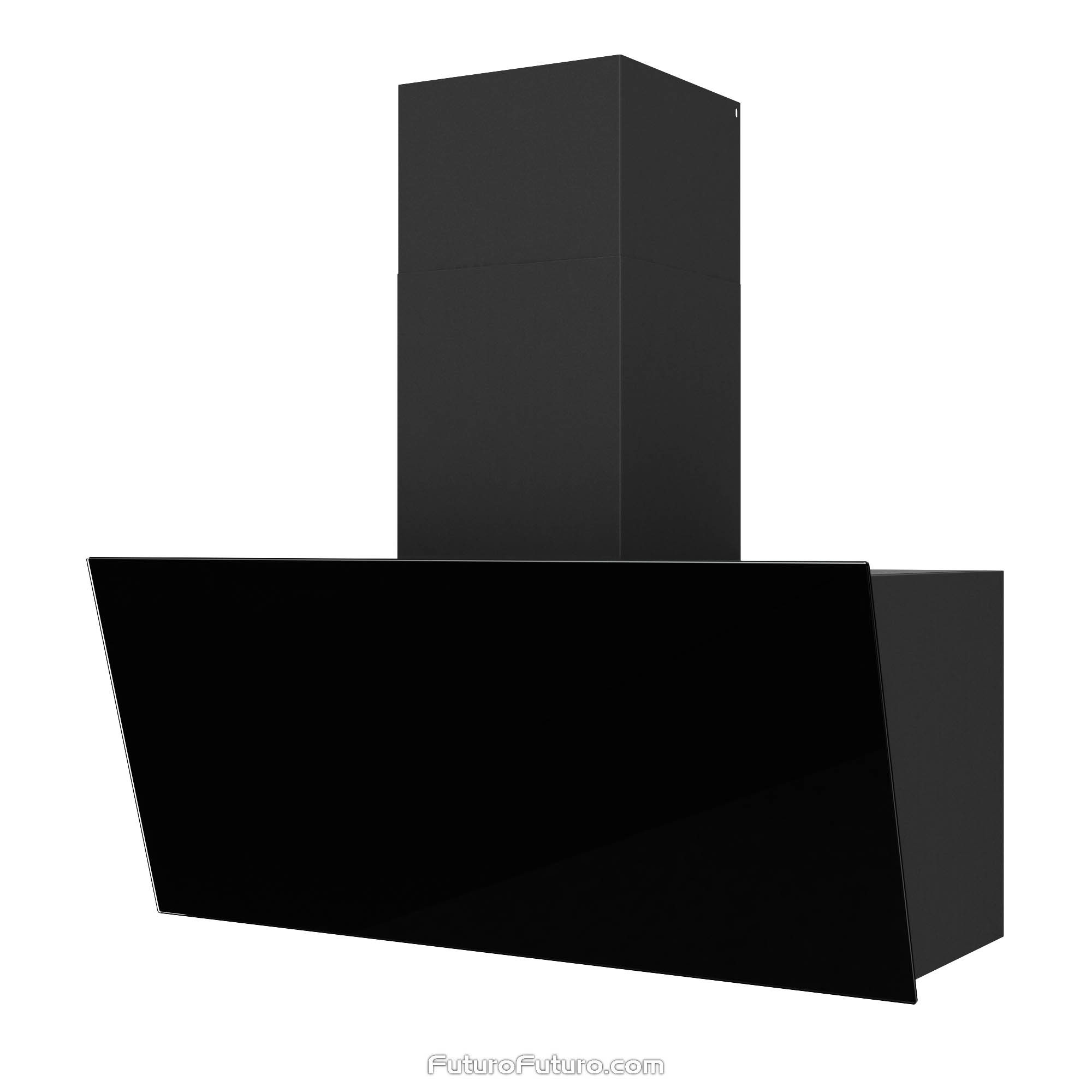 36″ Raven Black Wall Range Hood WL36RAVENBLK