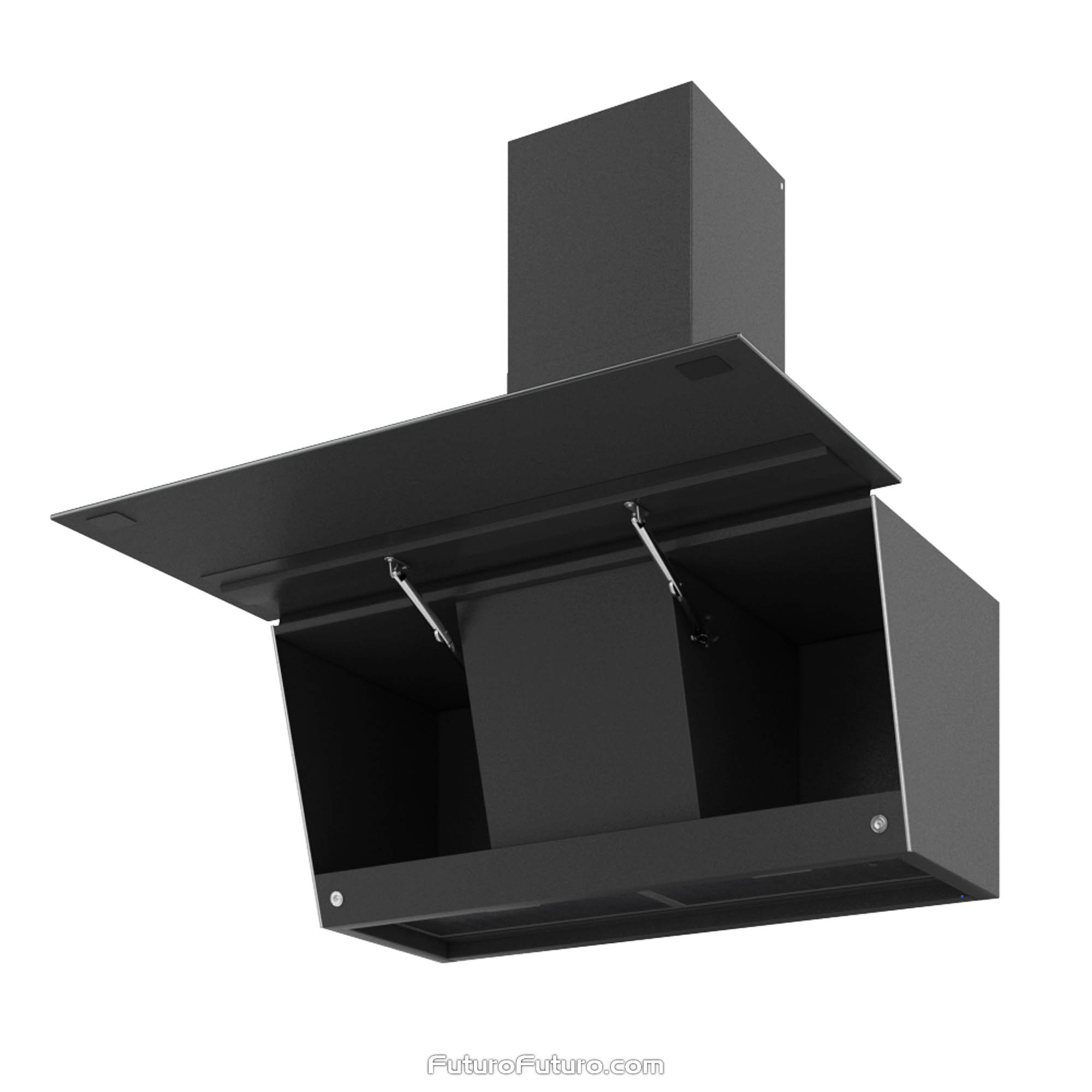 36″ Raven Black Wall Range Hood WL36RAVENBLK