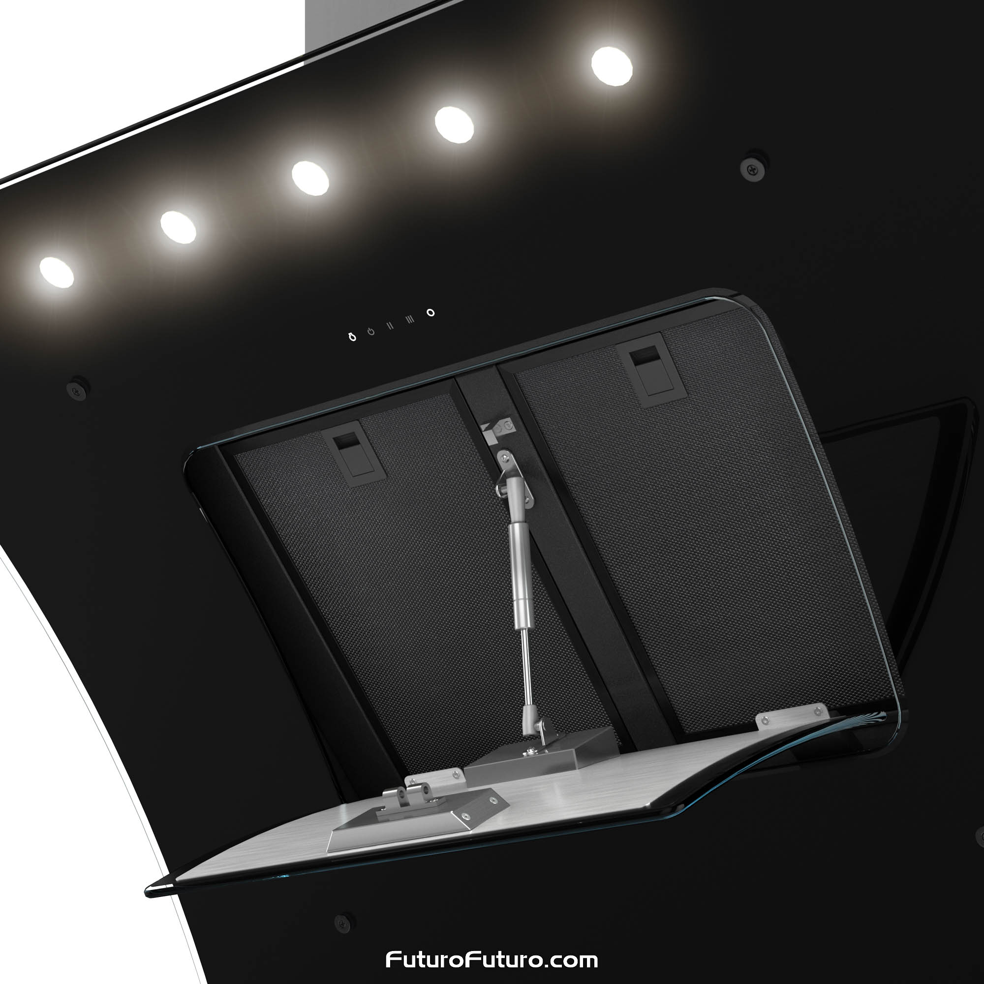 36″ Splash Black Wall Range Hood WL36SPLASHBLK