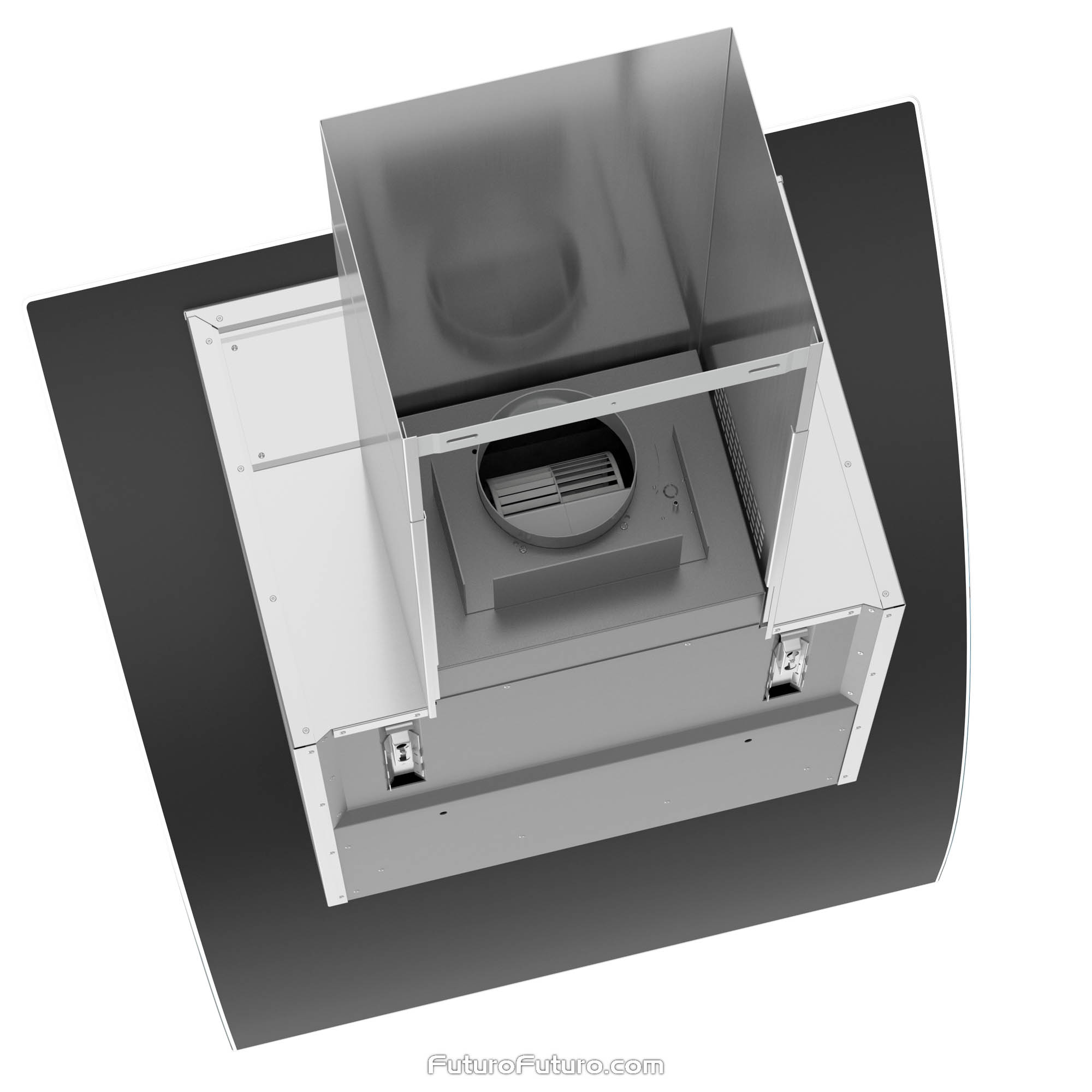 36″ Splash Black Wall Range Hood WL36SPLASHBLK