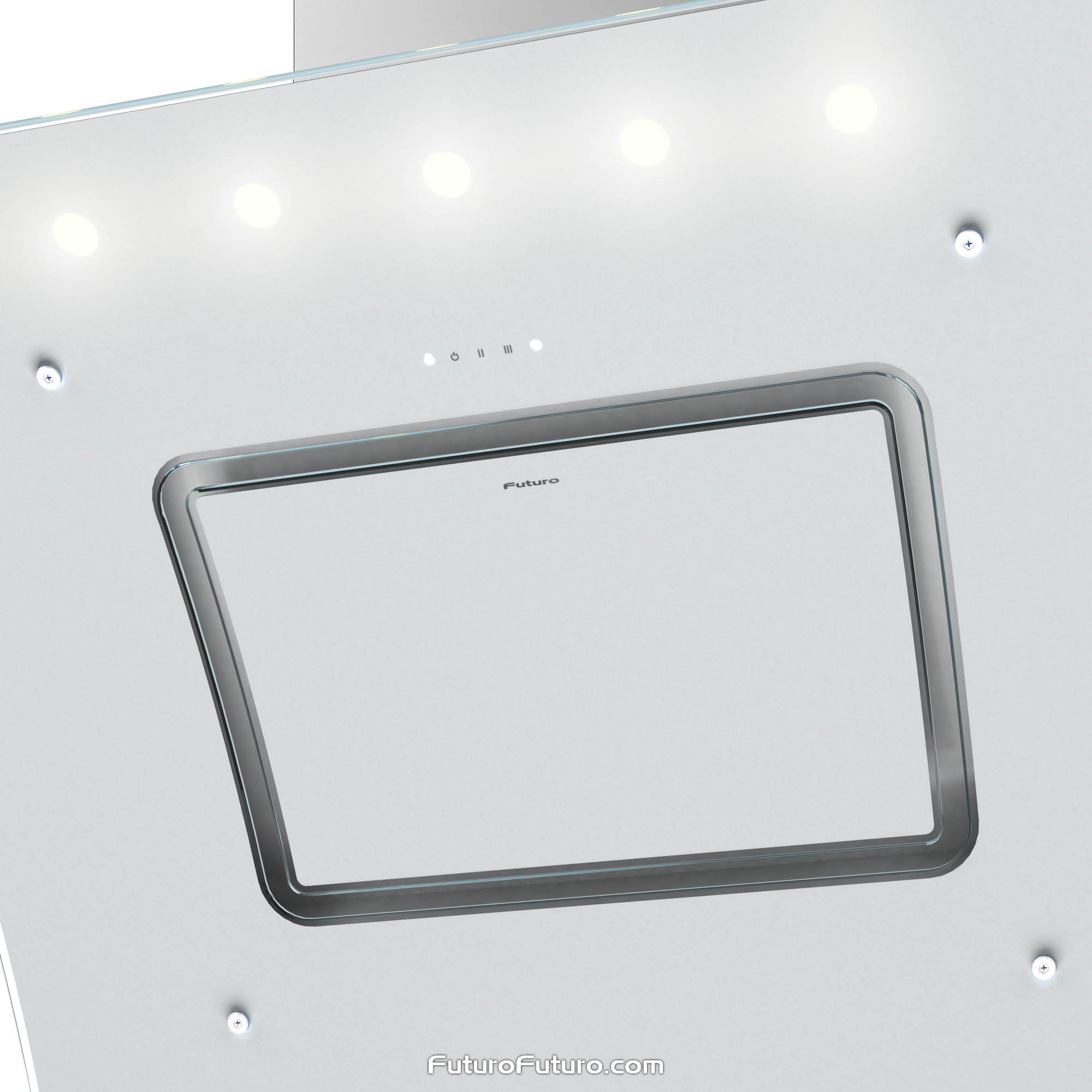 36″ Splash White Wall Range Hood WL36SPLASHWHT