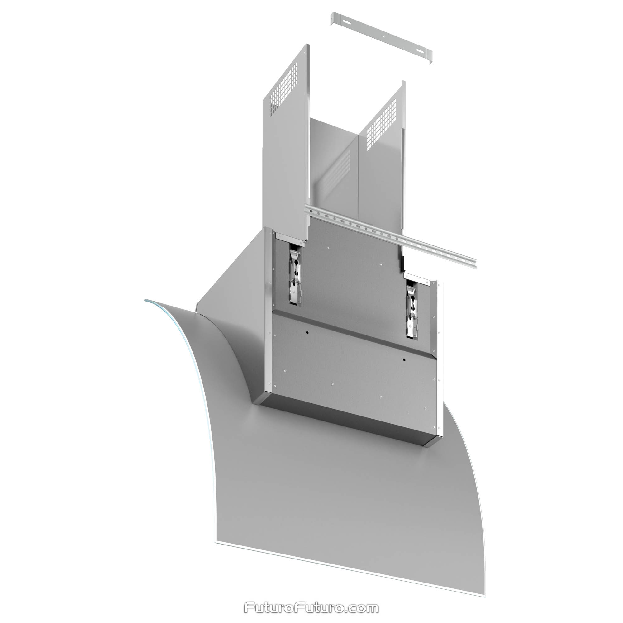 36″ Splash White Wall Range Hood WL36SPLASHWHT