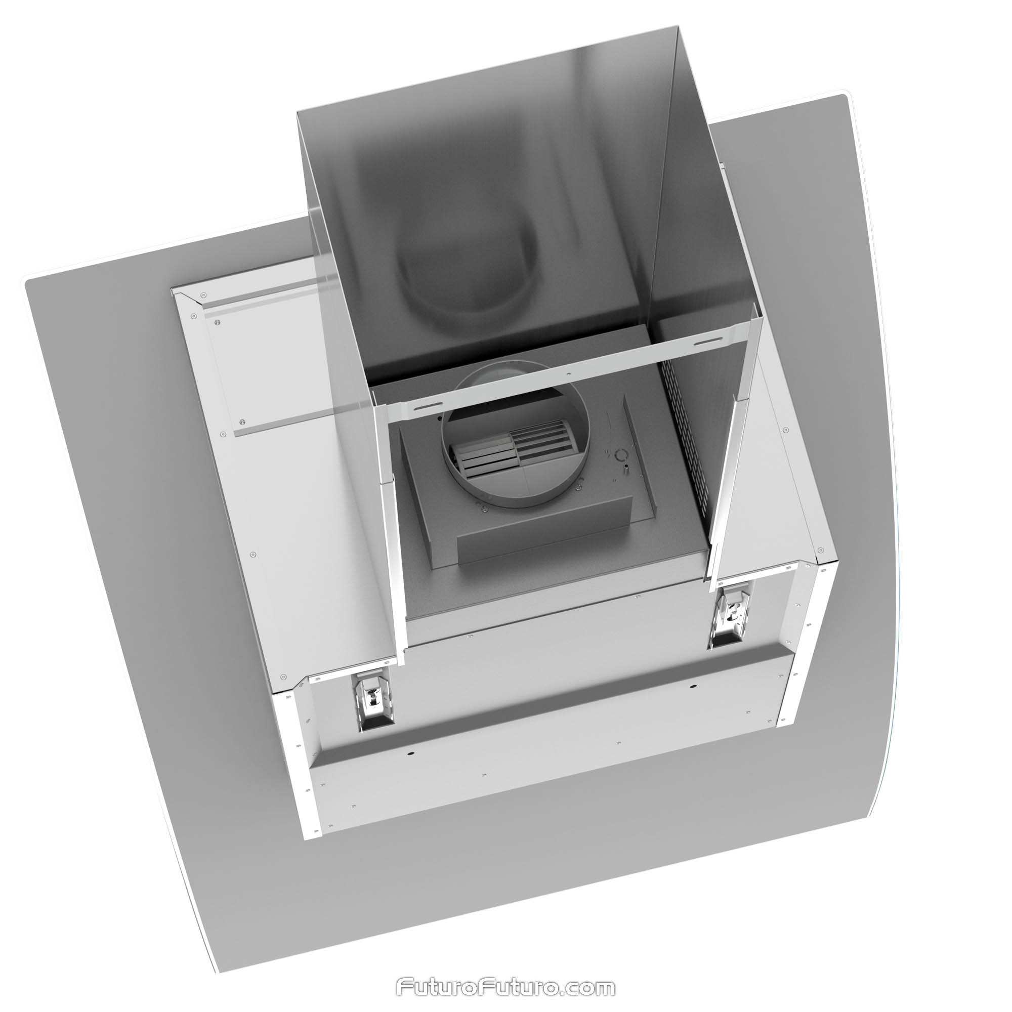 36″ Splash White Wall Range Hood WL36SPLASHWHT