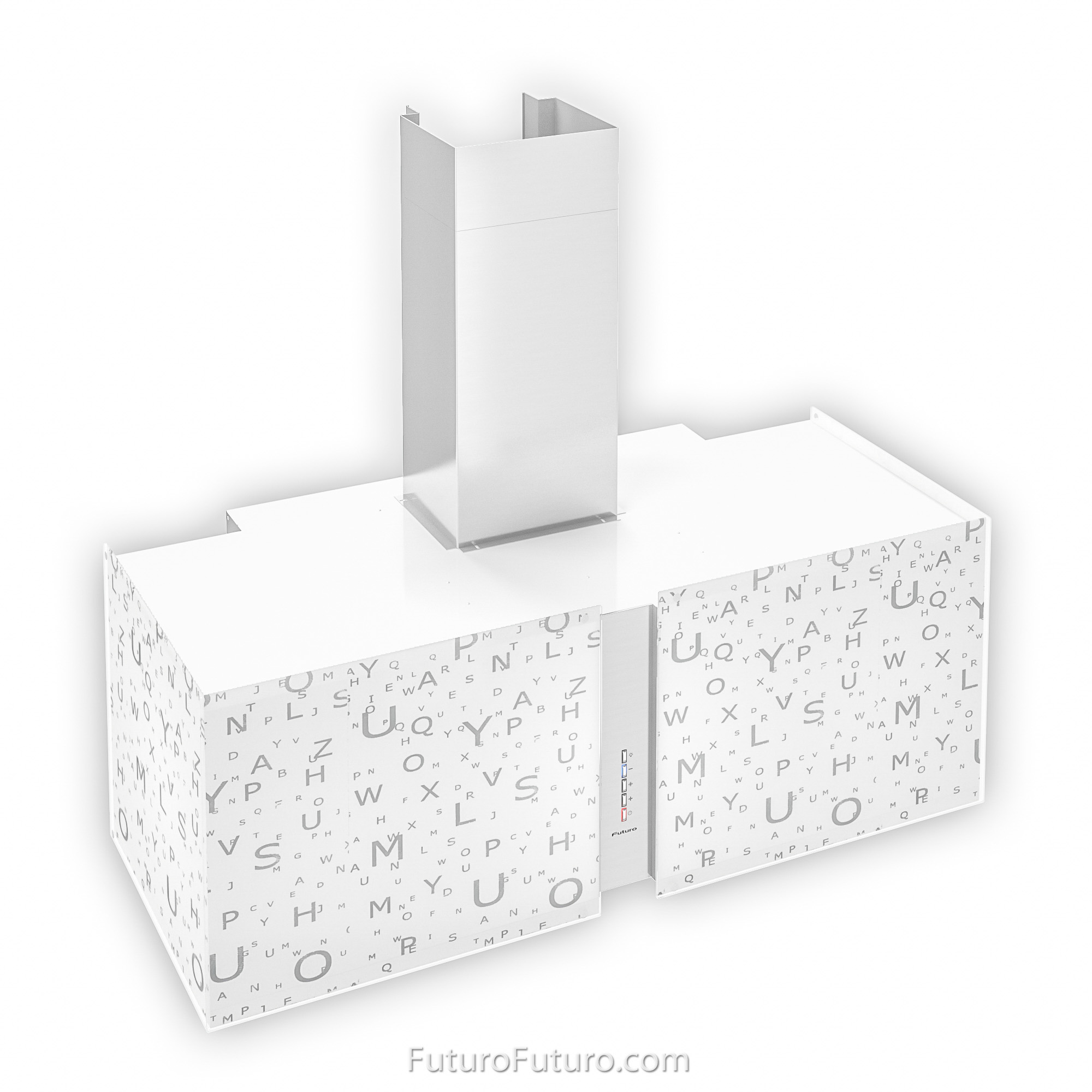 39″ Murano Alfa LED Wall Range Hood WL39MURALFALED