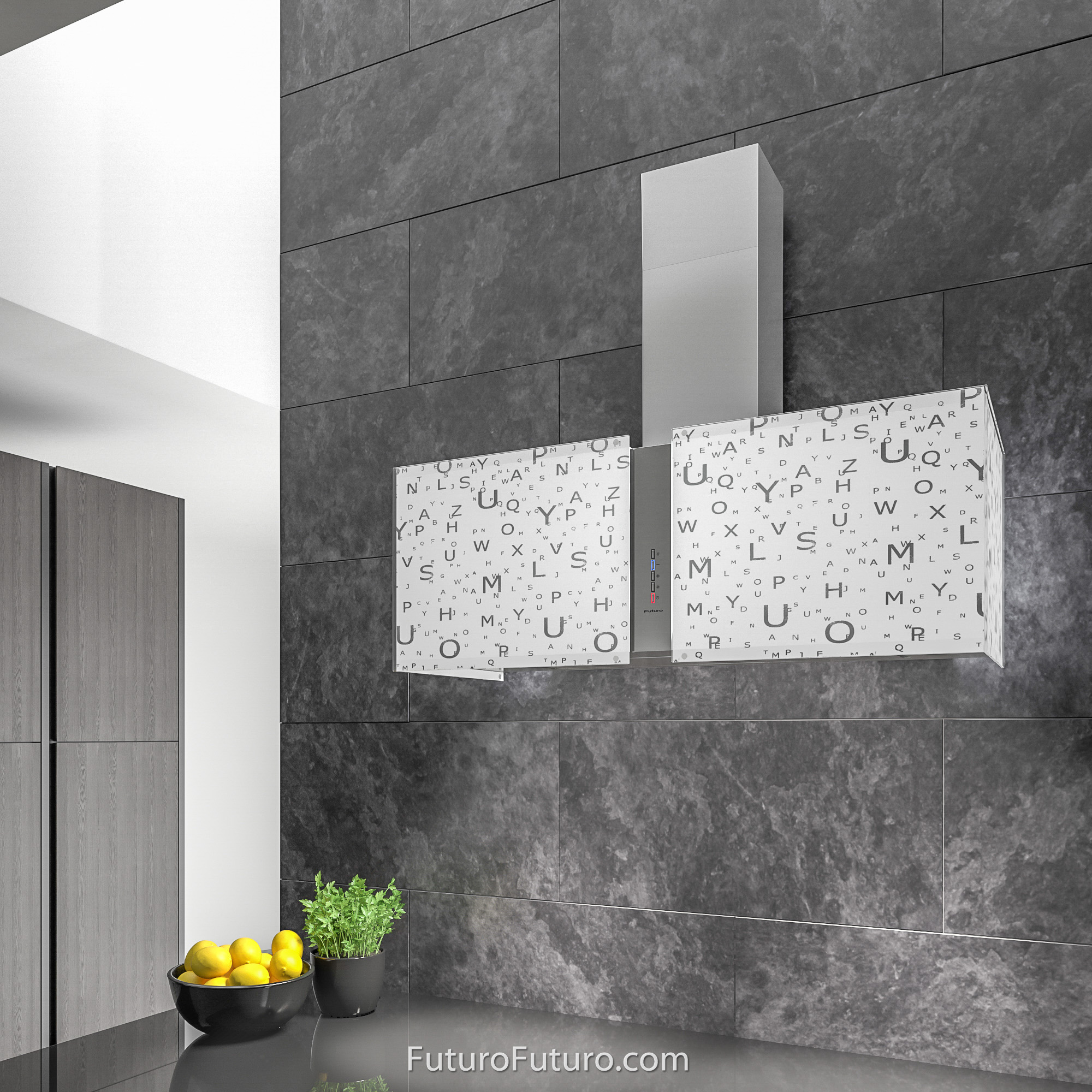 39″ Murano Alfa LED Wall Range Hood WL39MURALFALED