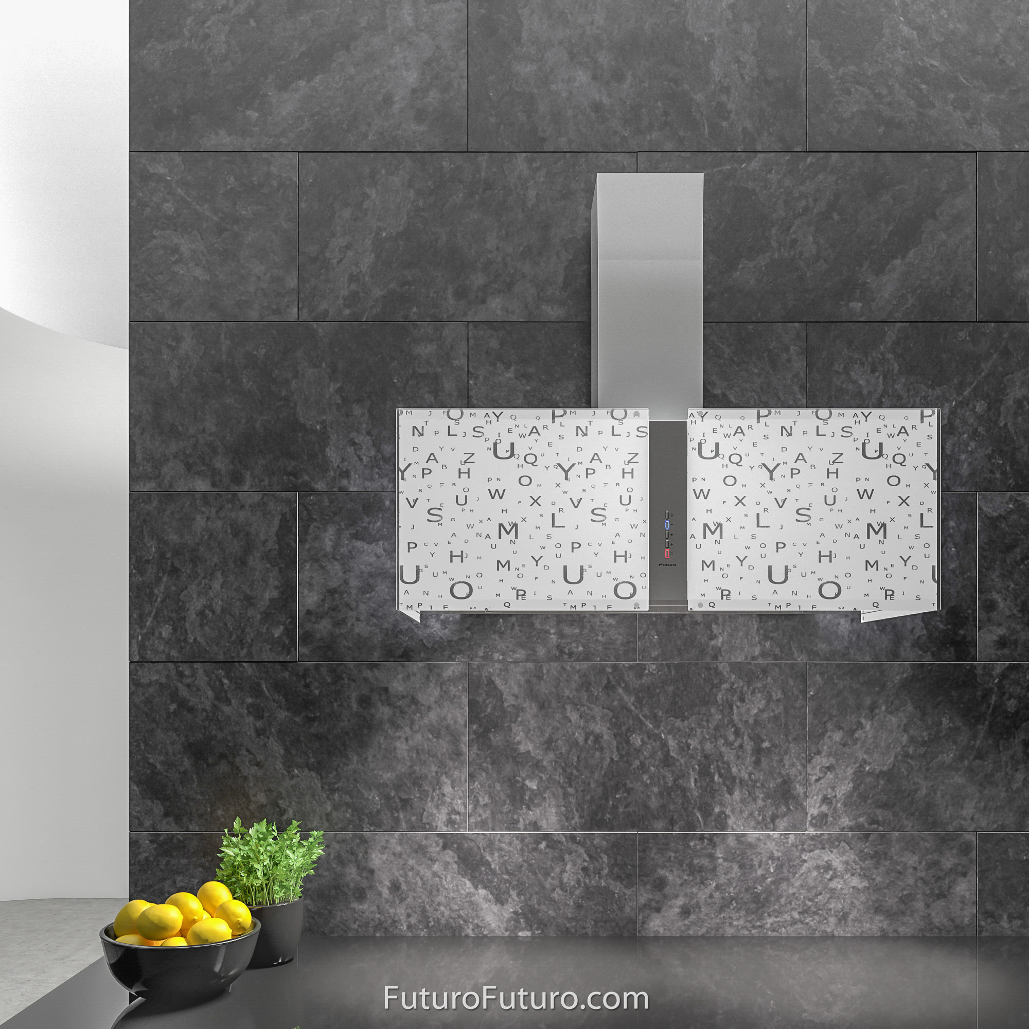 39″ Murano Alfa LED Wall Range Hood WL39MURALFALED