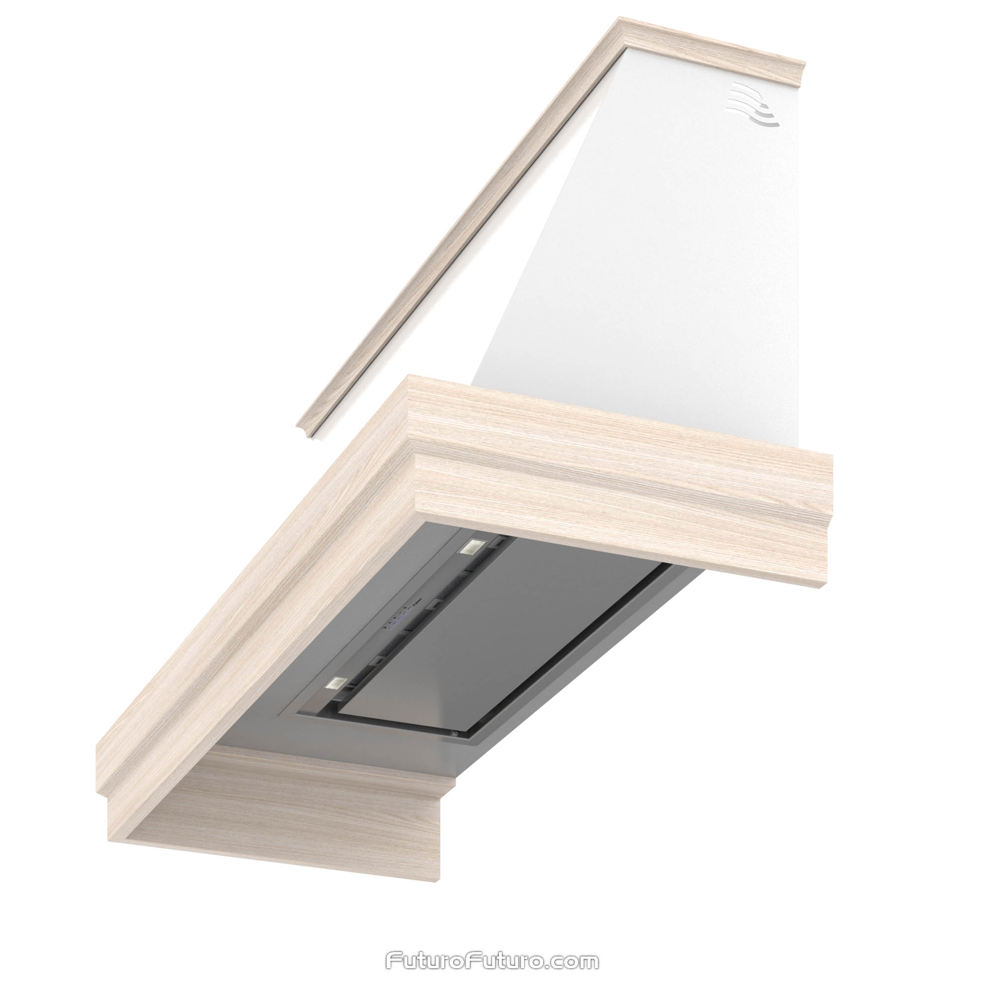 48″ Art Tempo White Wall Range Hood WL48ARTTEMPOWHT