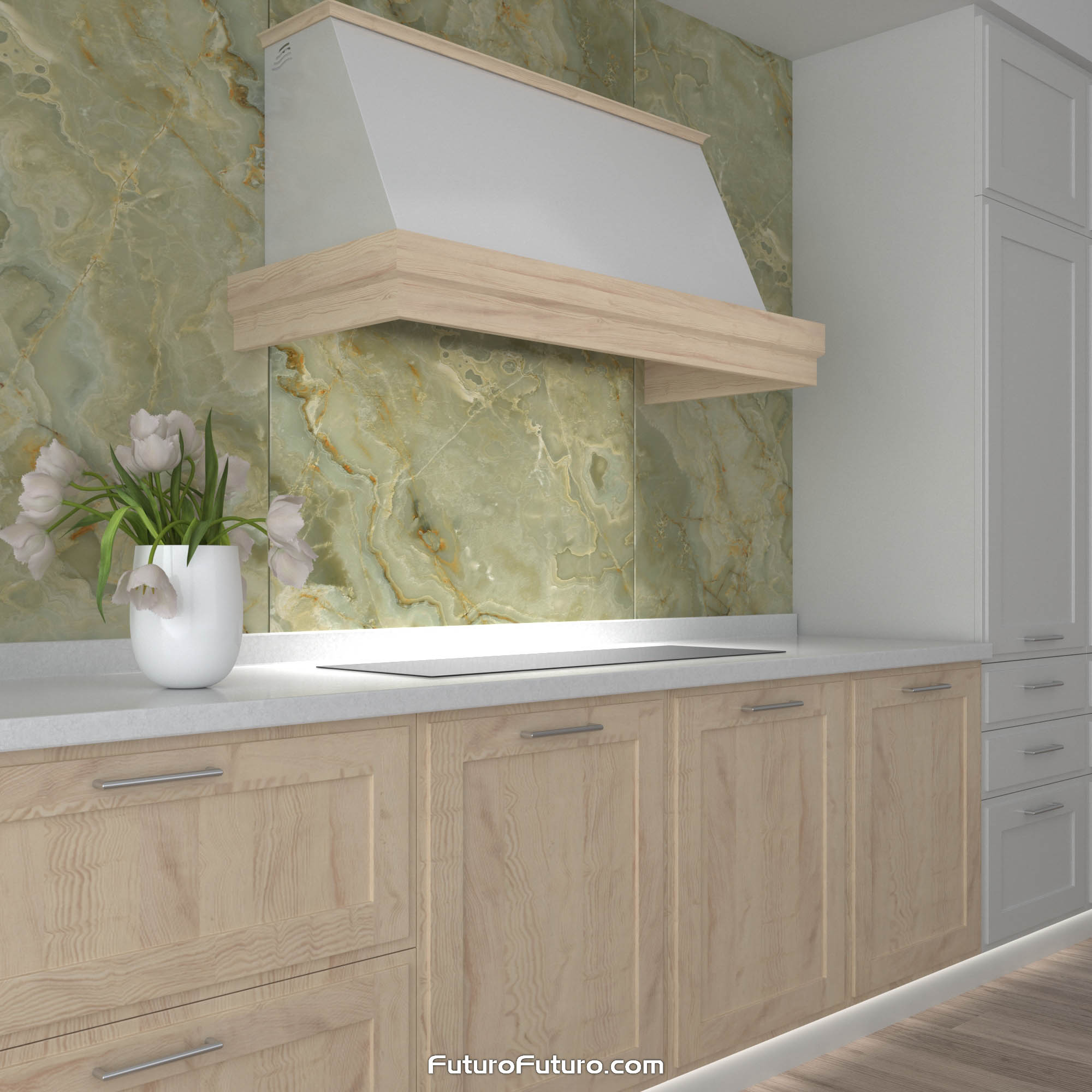 48″ Art Tempo White Wall Range Hood WL48ARTTEMPOWHT