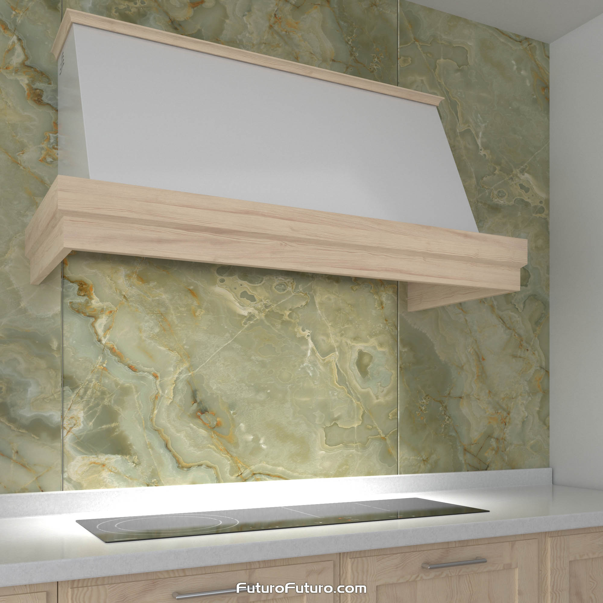 48″ Art Tempo White Wall Range Hood WL48ARTTEMPOWHT
