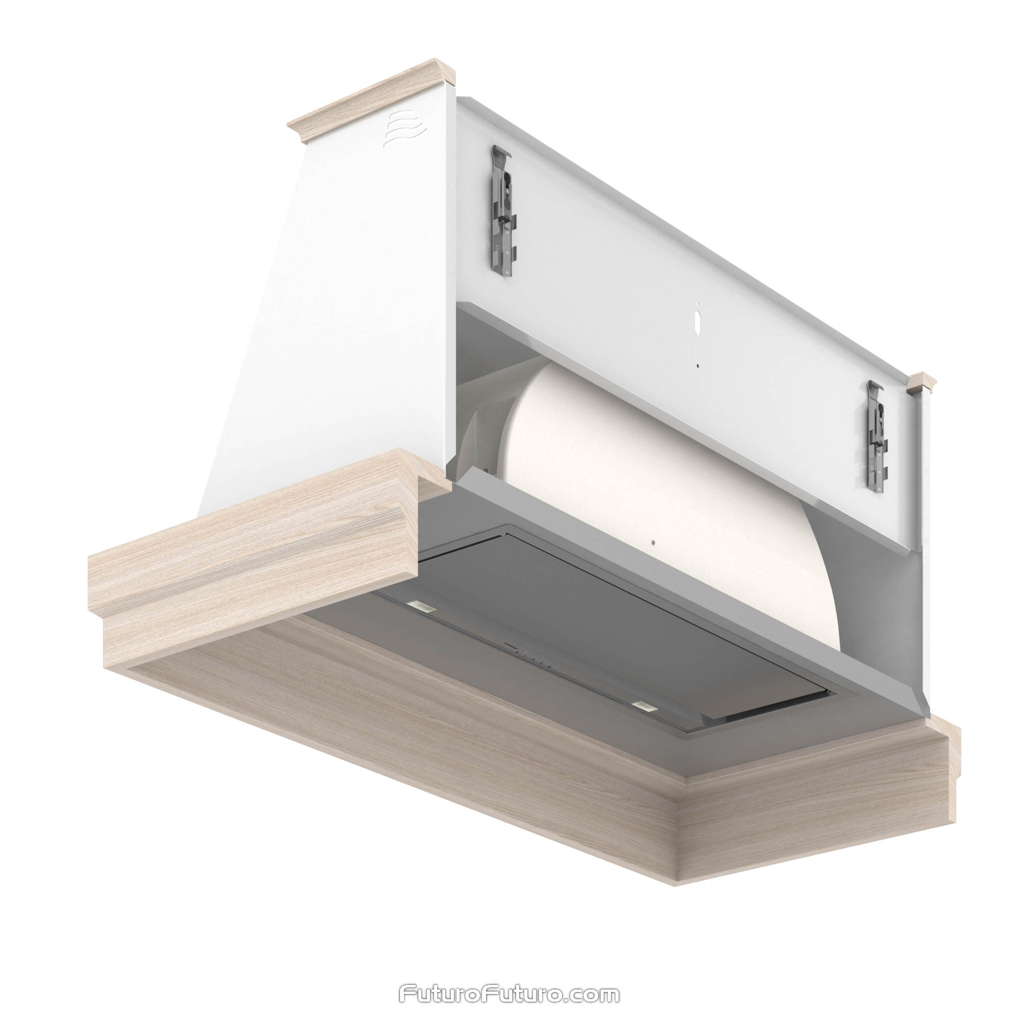 48″ Art Tempo White Wall Range Hood WL48ARTTEMPOWHT
