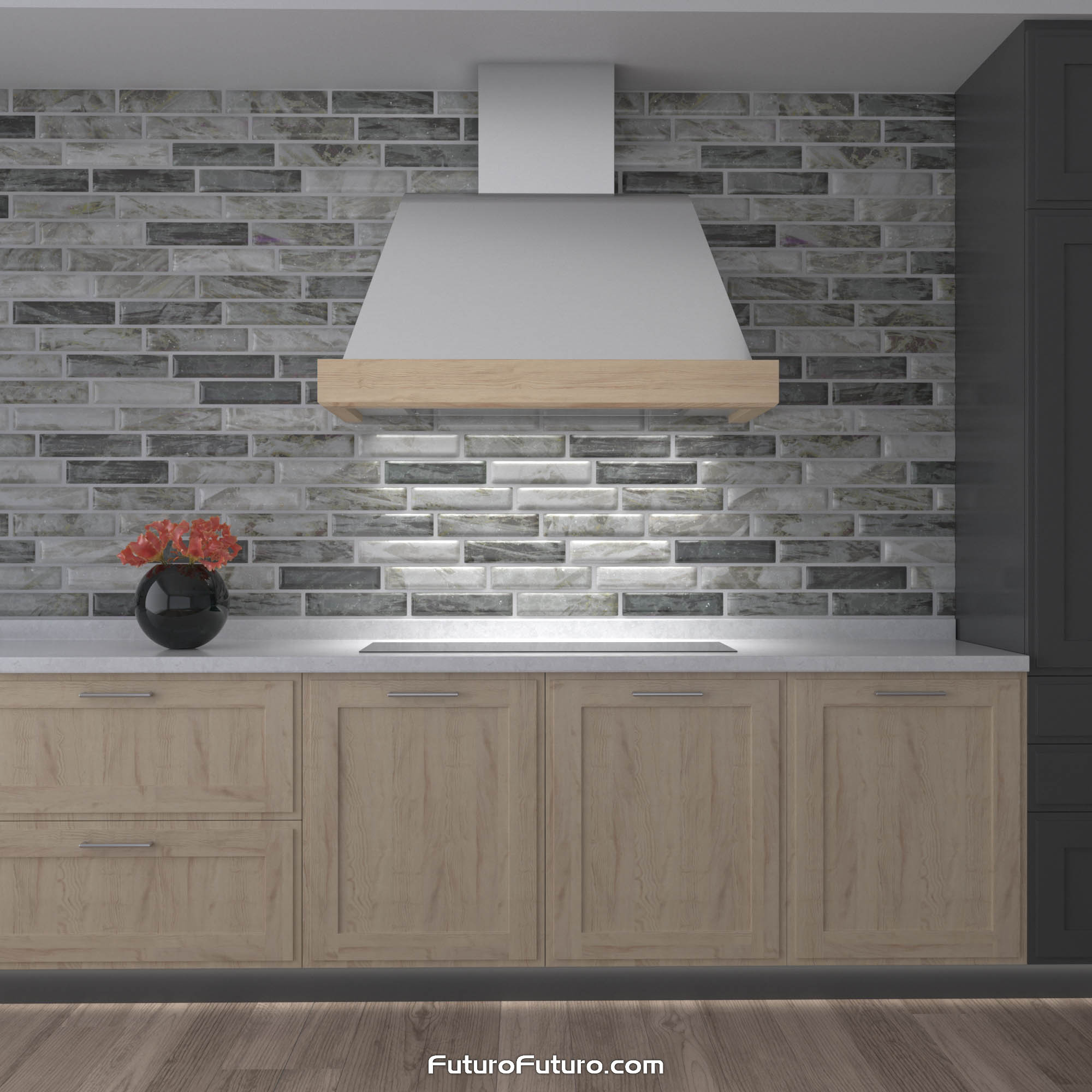 48″ Cascade Wall Range Hood WL48CASCADE