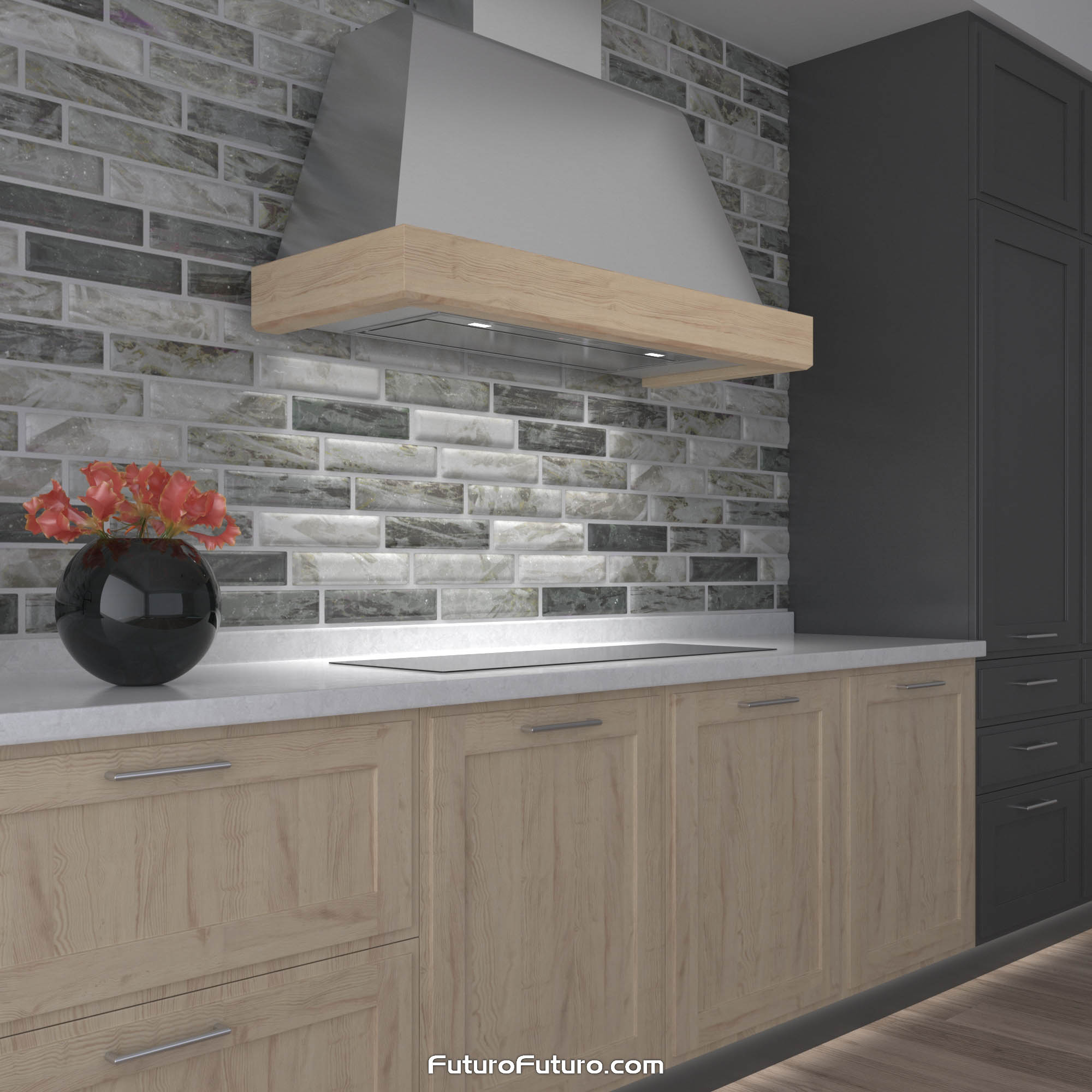 48″ Cascade Wall Range Hood WL48CASCADE