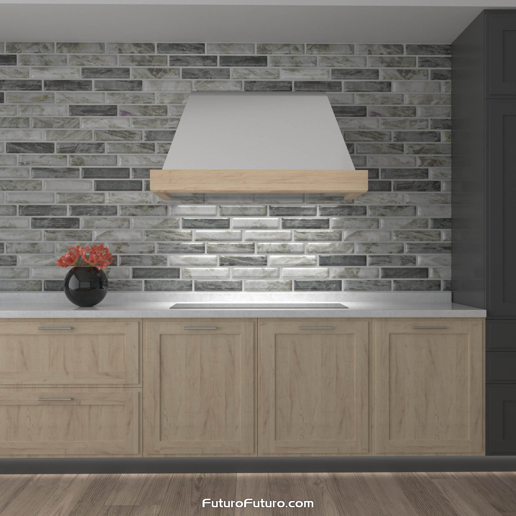 48″ Cascade Wall Range Hood WL48CASCADE